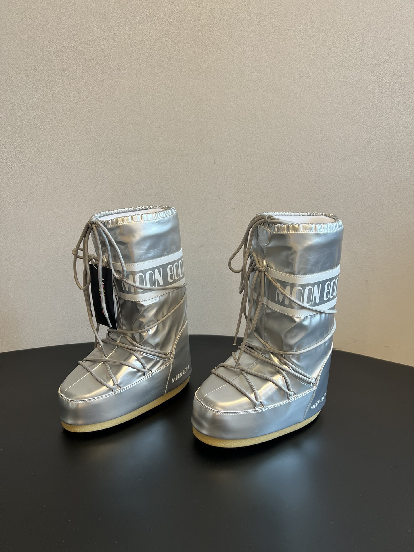 MOON BOOT 문부트 클래식 블랙 스노우부츠 5