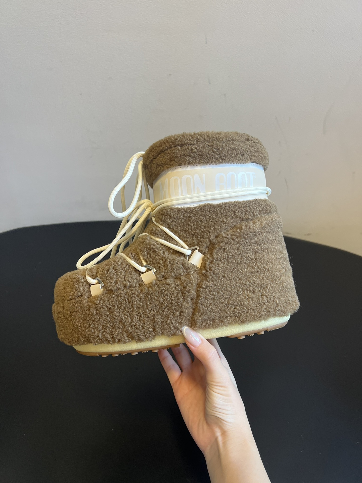 MOON BOOT 문부트 시어링 스노우 부츠 8