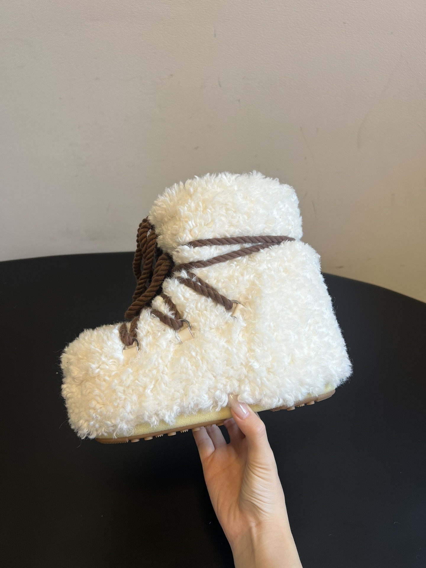 MOON BOOT 문부트 시어링 스노우 부츠 8