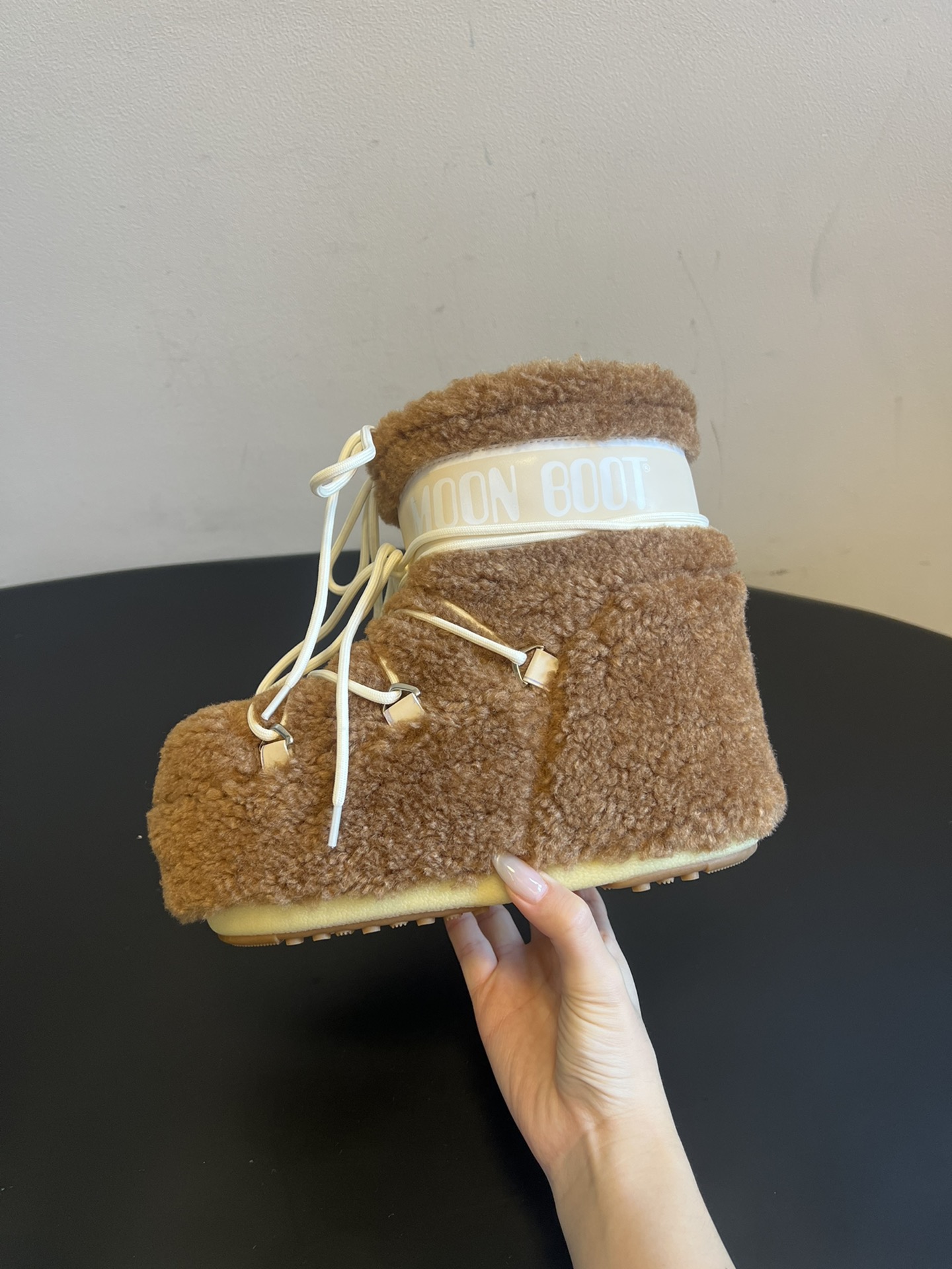 MOON BOOT 문부트 시어링 스노우 부츠 8