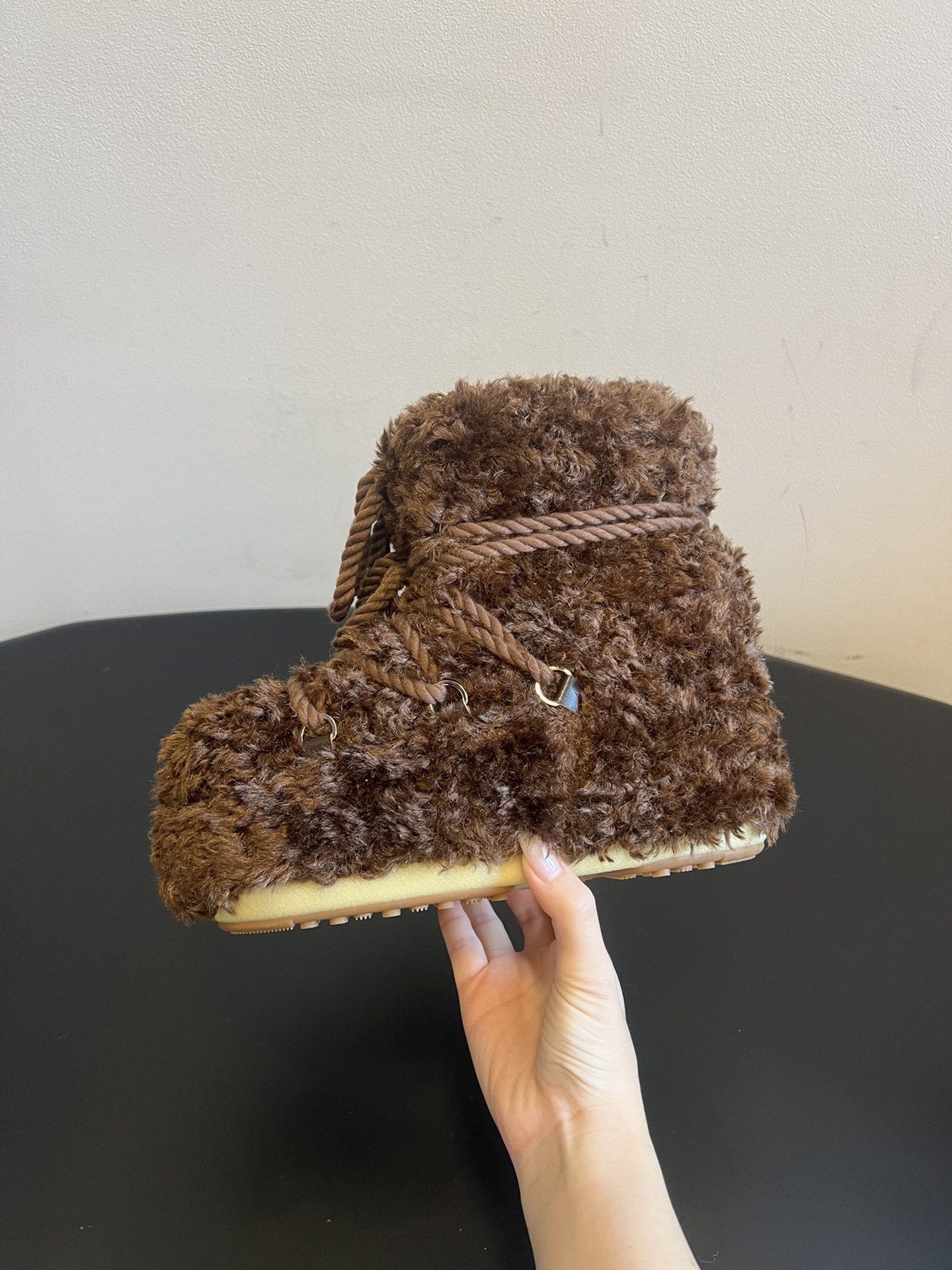 MOON BOOT 문부트 시어링 스노우 부츠 8