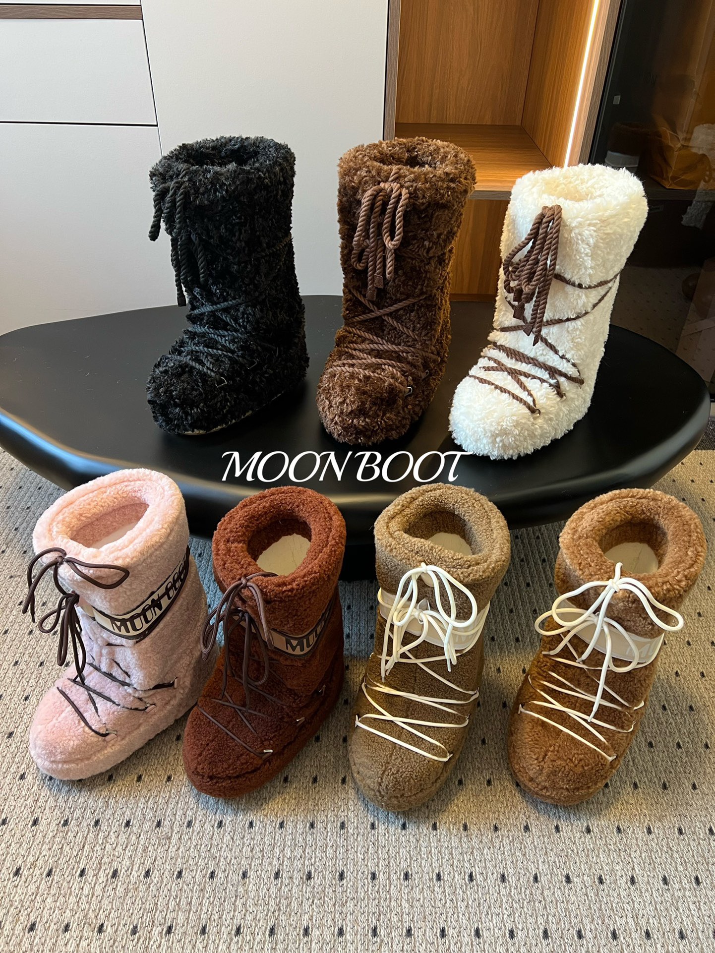 MOON BOOT 문부트 퍼 스노우 롱부츠 1