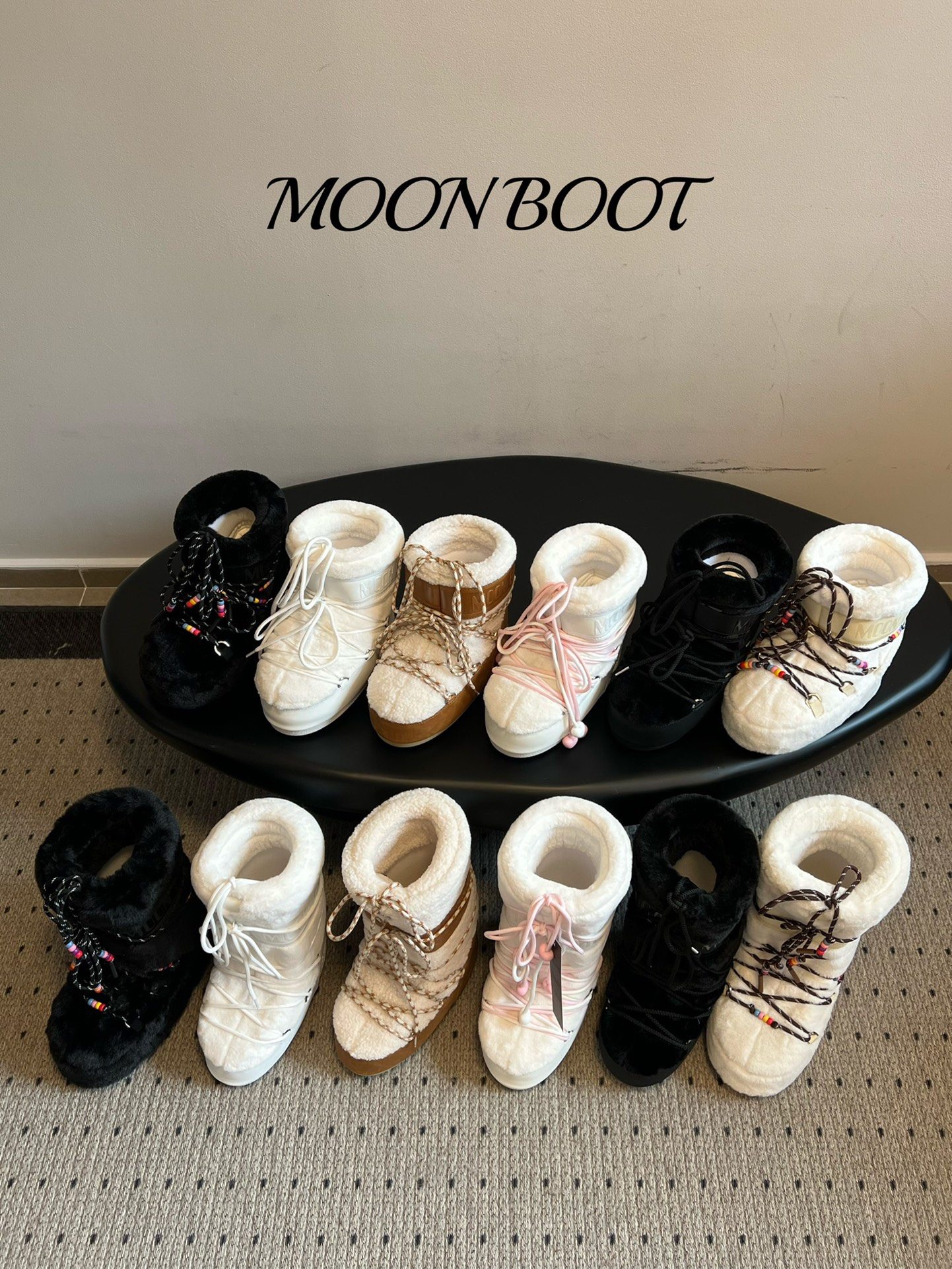 MOON BOOT 문부트 퍼 롱 스노우 부츠 1