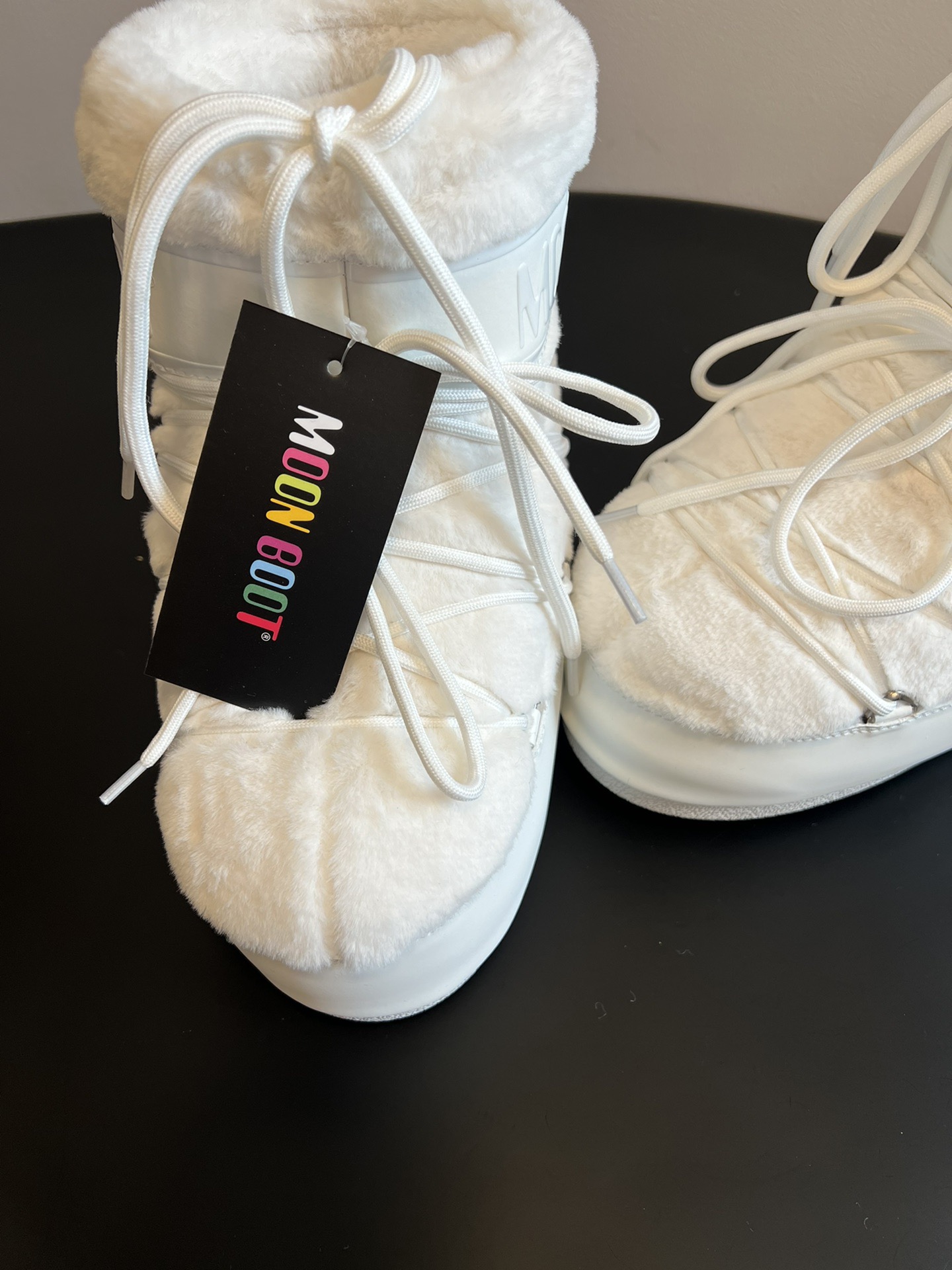 MOON BOOT 문부트 퍼 스노우 미들부츠 6