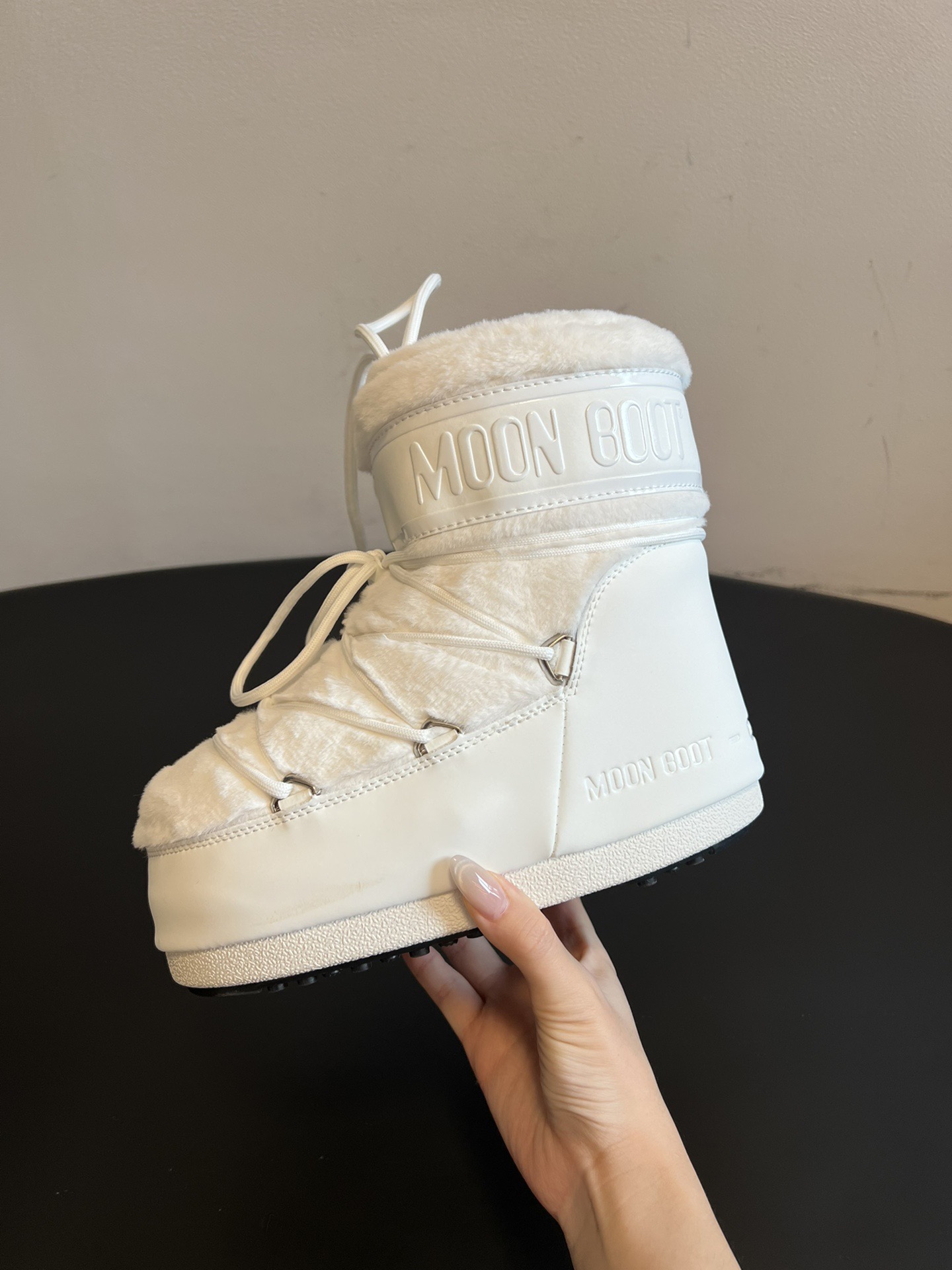 MOON BOOT 문부트 퍼 스노우 미들부츠 8