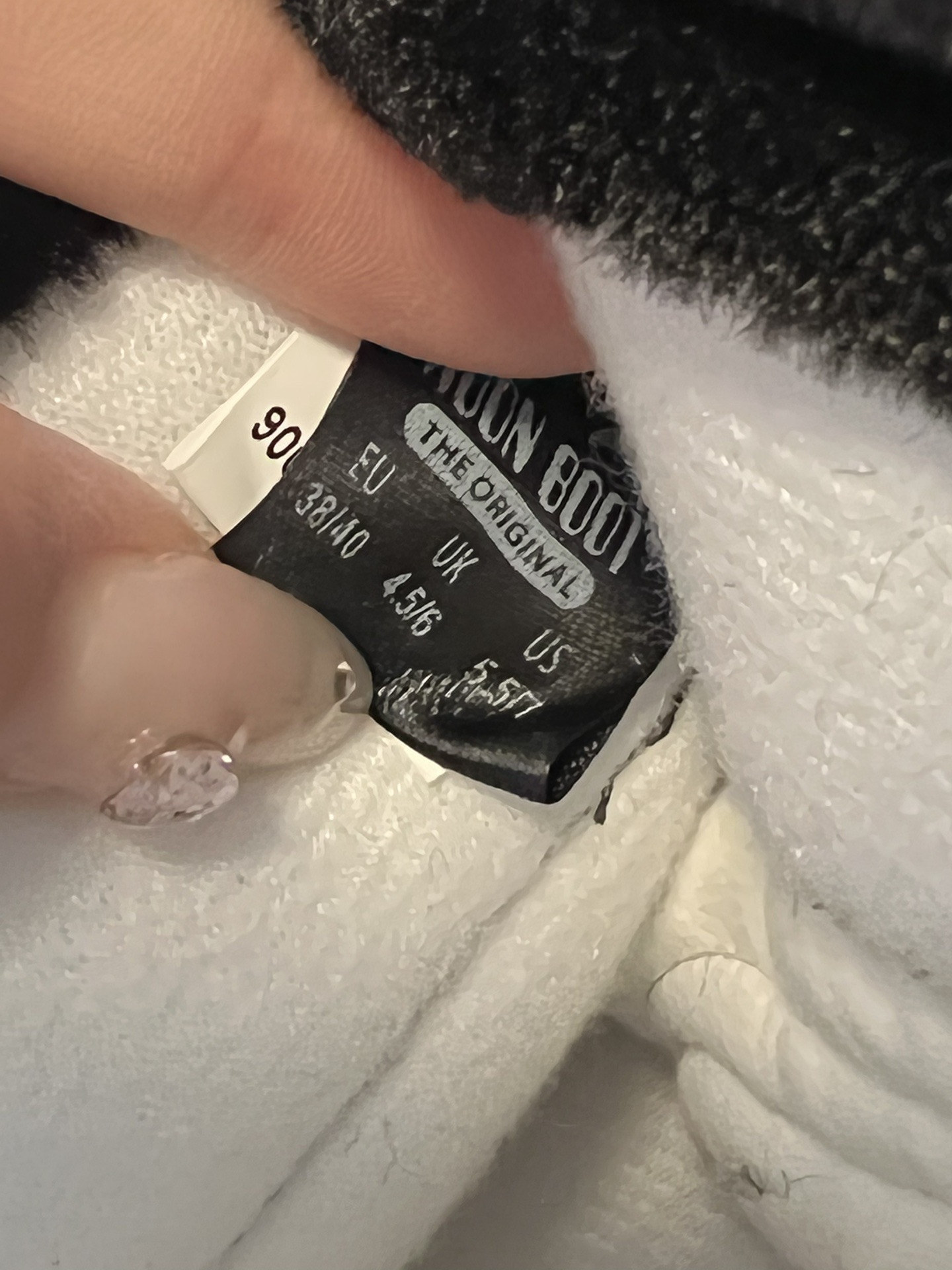 MOON BOOT 문부트 퍼 스노우 미들부츠 8