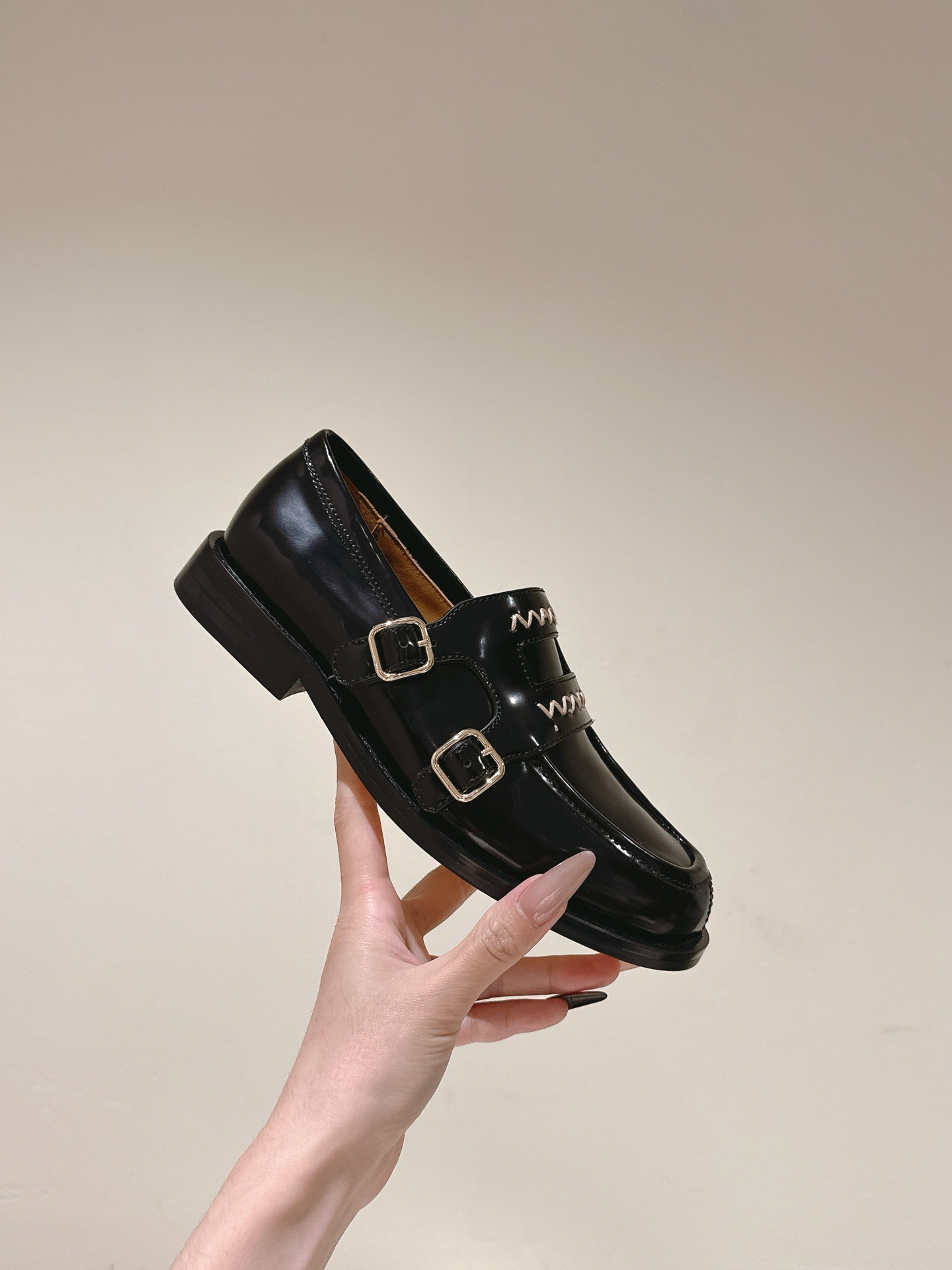 Marni 마르니 더블 버클 스티치 로퍼 10