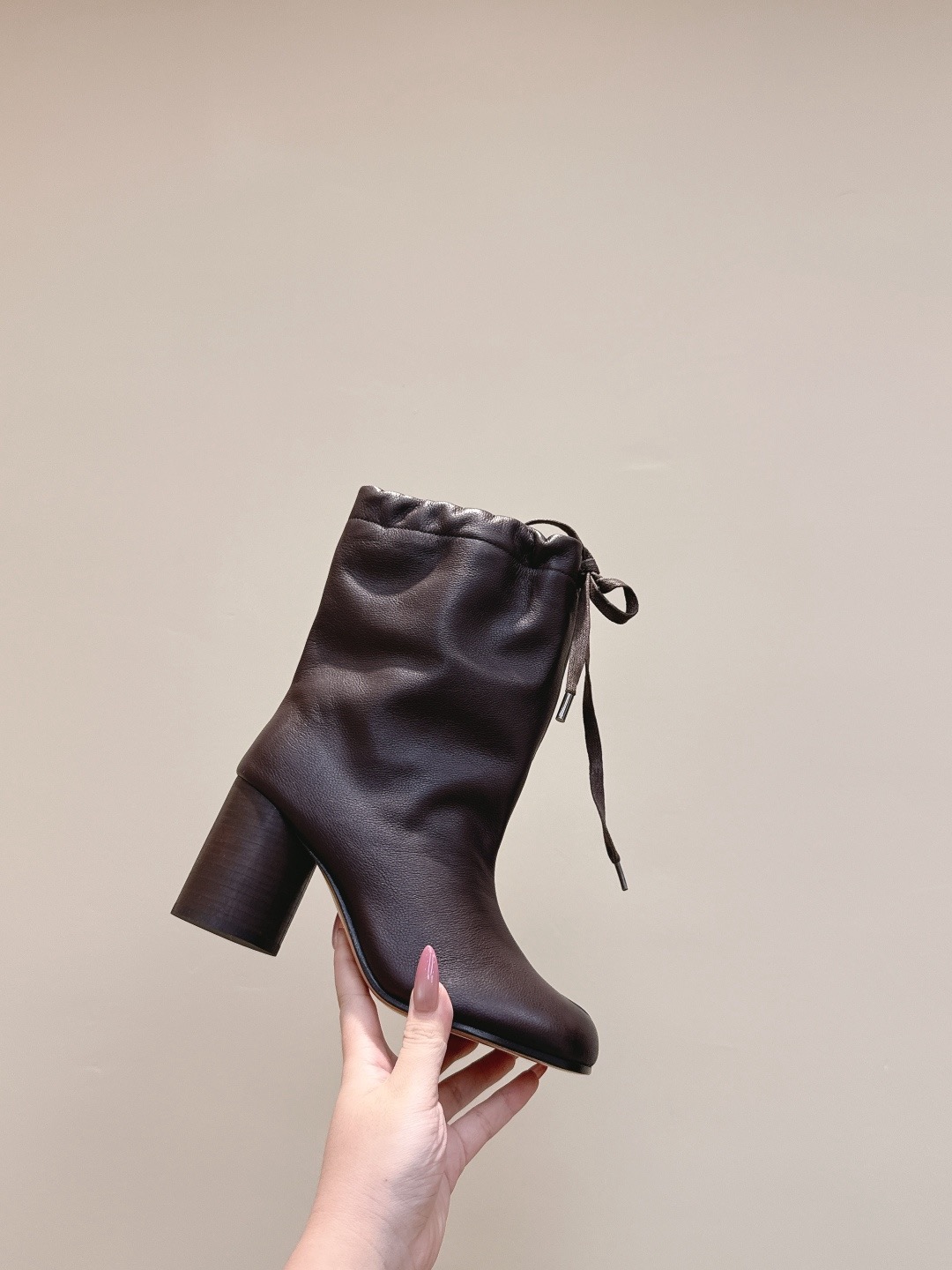 Maison Margiela 메종 마르지엘라 타비 셔링 레더 앵클부츠 11