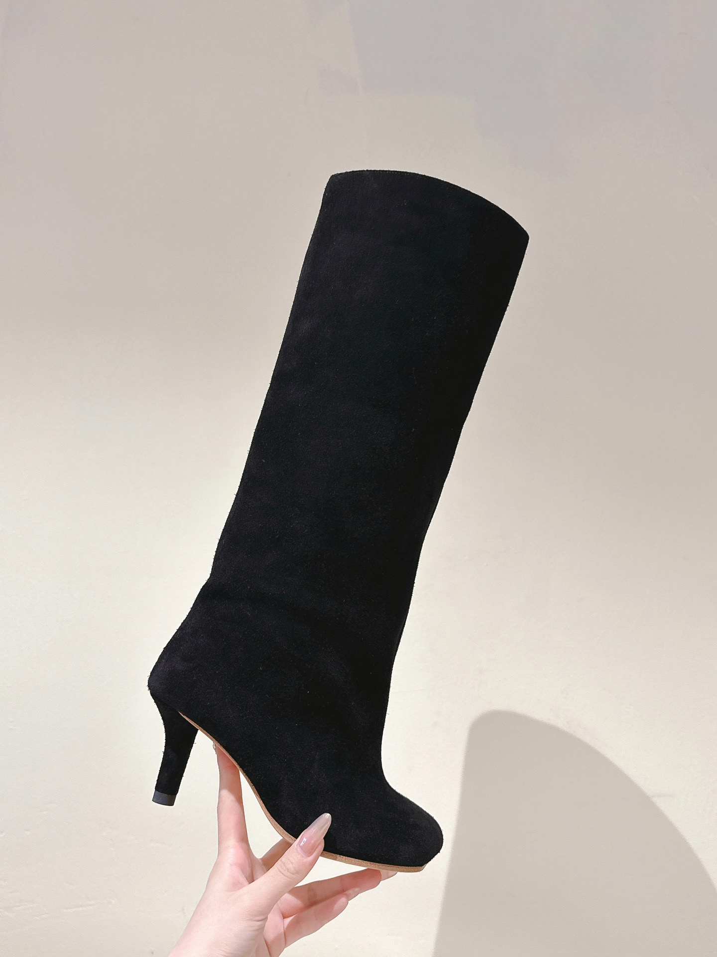 MAISON MARGIELA 메종 마르지엘라 스웨이드 미들힐 롱부츠 11