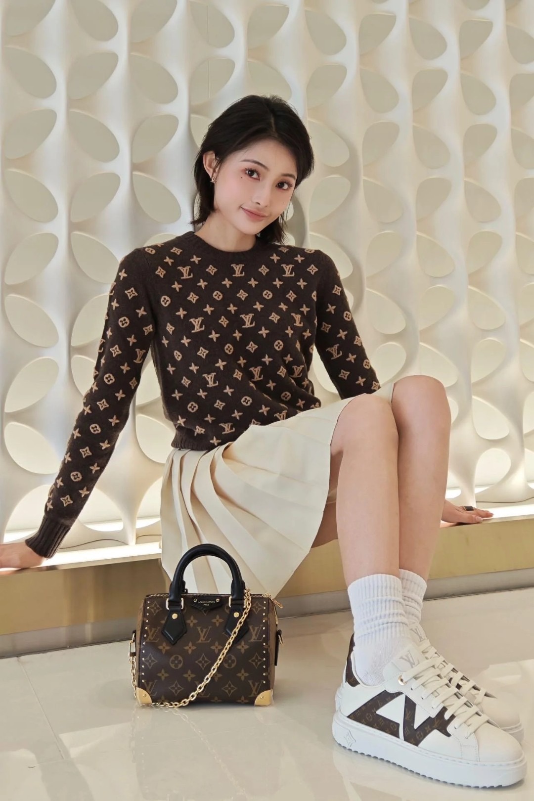 Louis Vuitton 루이비통 모노그램 플랫폼 레더 스니커즈 2