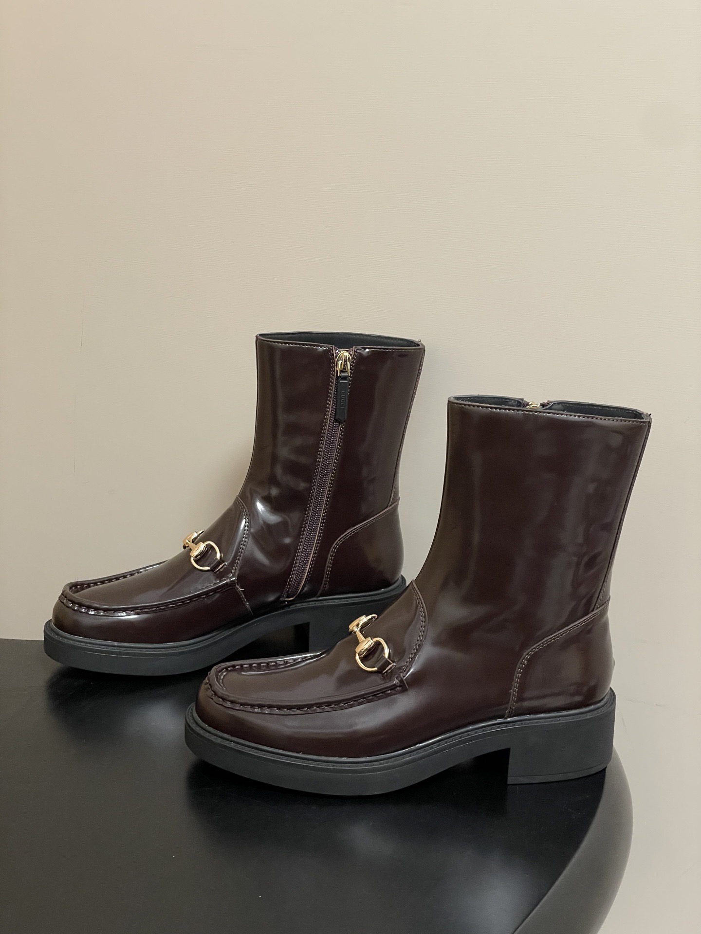 GUCCI 구찌 홀스빗 레더 앵클부츠 3