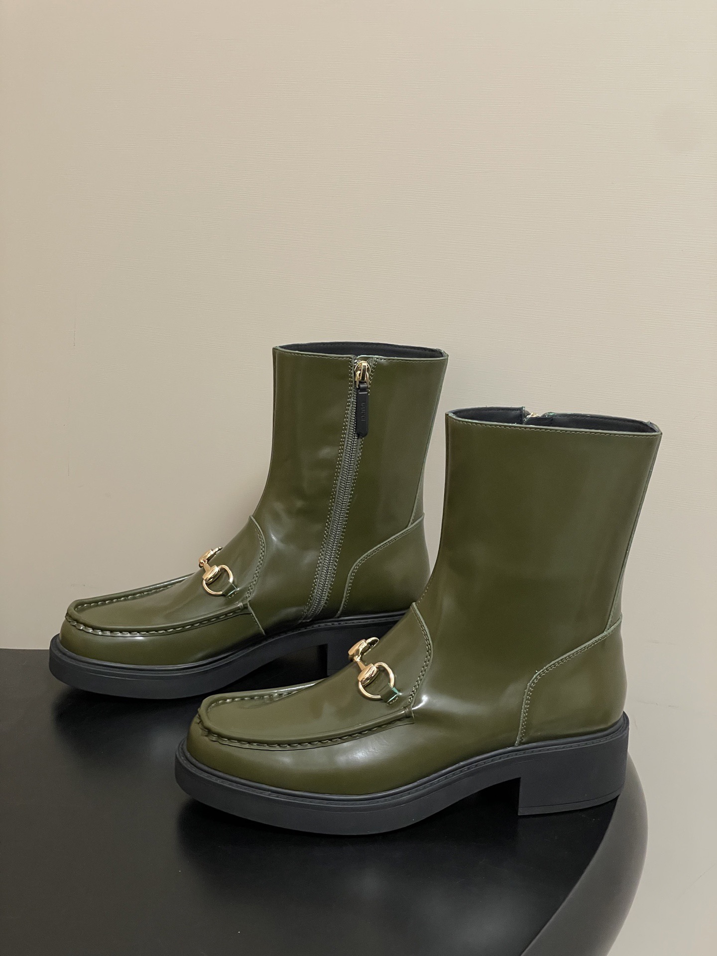 GUCCI 구찌 홀스빗 레더 앵클부츠 3