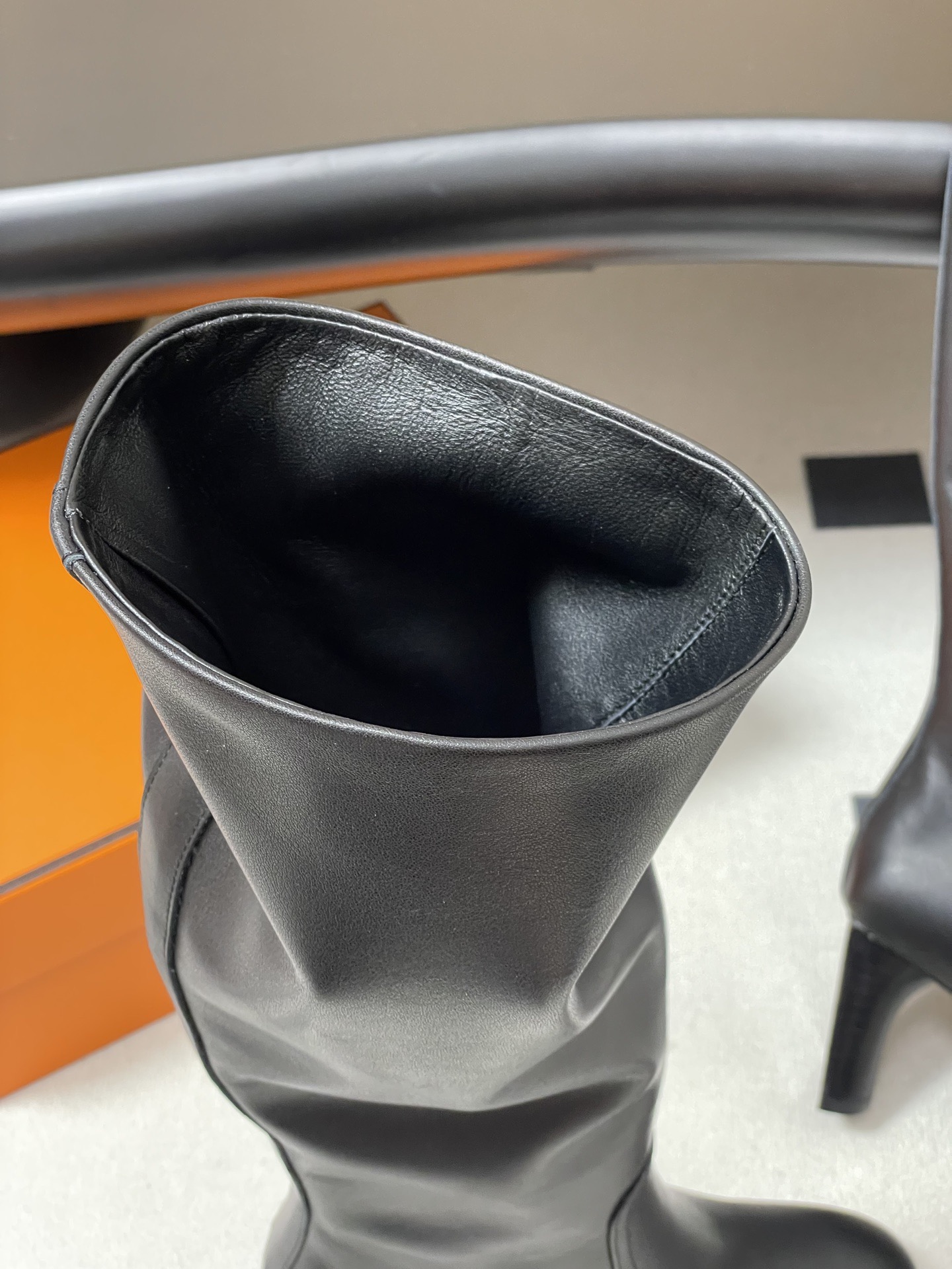 Aivi Shoes 아이비슈즈 루이사 레더 하이힐 롱부츠 9