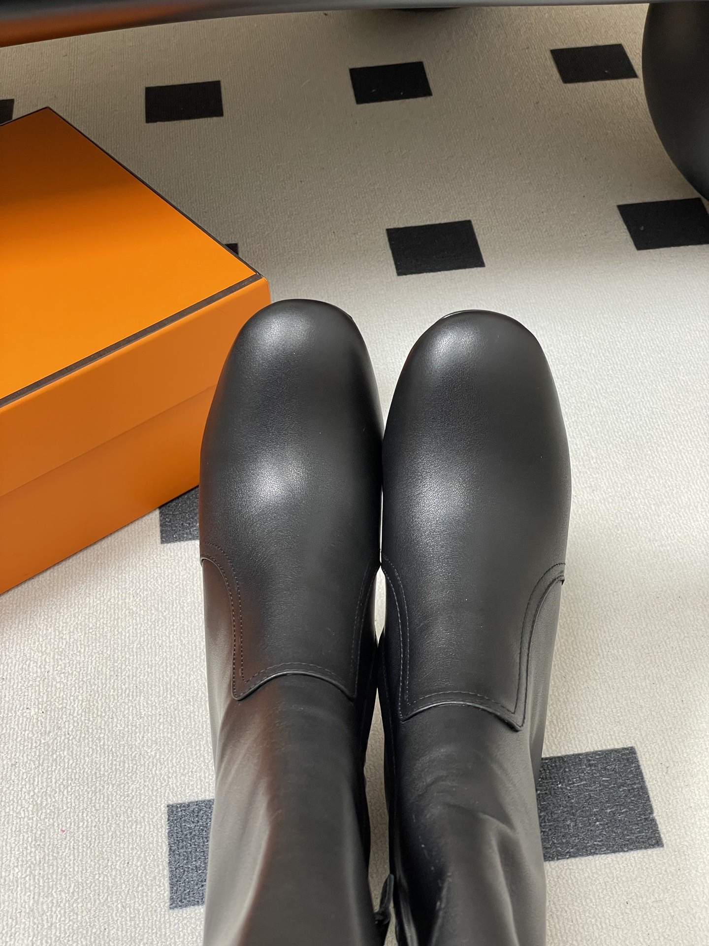 Aivi Shoes 아이비슈즈 루이사 레더 하이힐 롱부츠 10