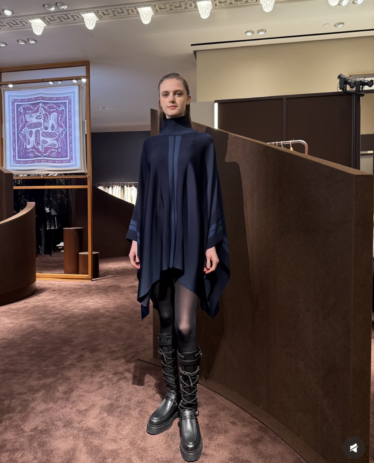 HERMES 에르메스 랜드 레이스업 롱부츠 1