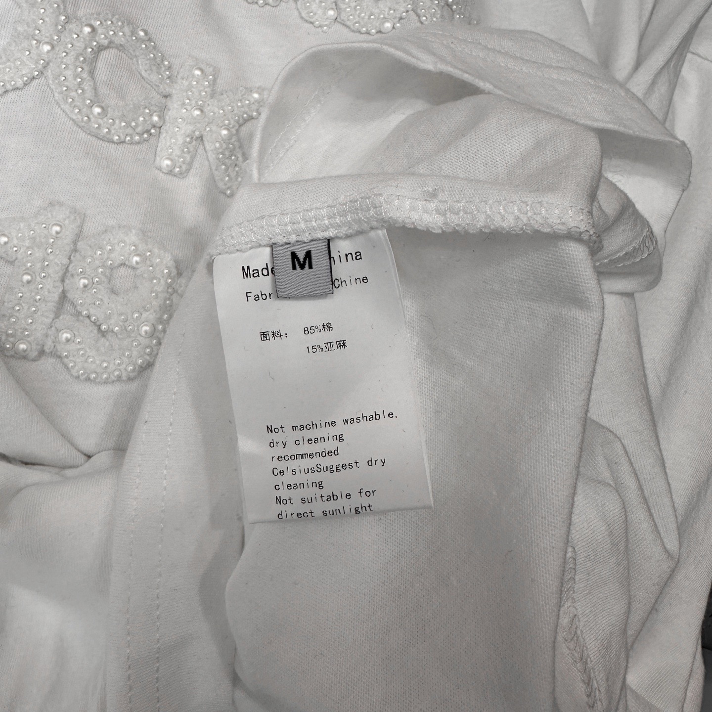 Acne Studios 아크네스튜디오 스톡홀름 비즈 로고 롱슬리브 티셔츠 8