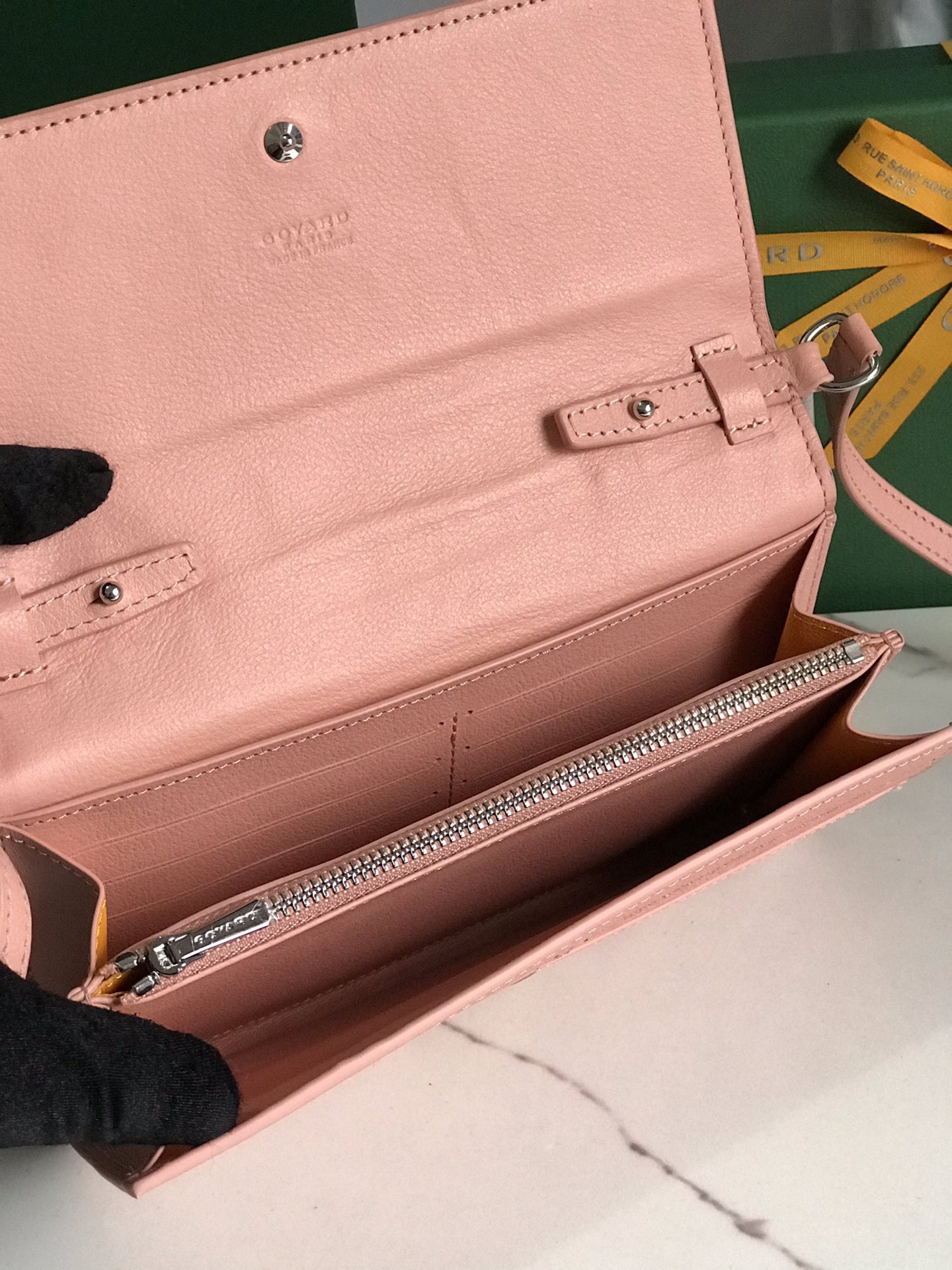 Goyard 고야드 바렌느 Varenne WOC 가야딘 캔버스 크로스백 라이트 핑크 13