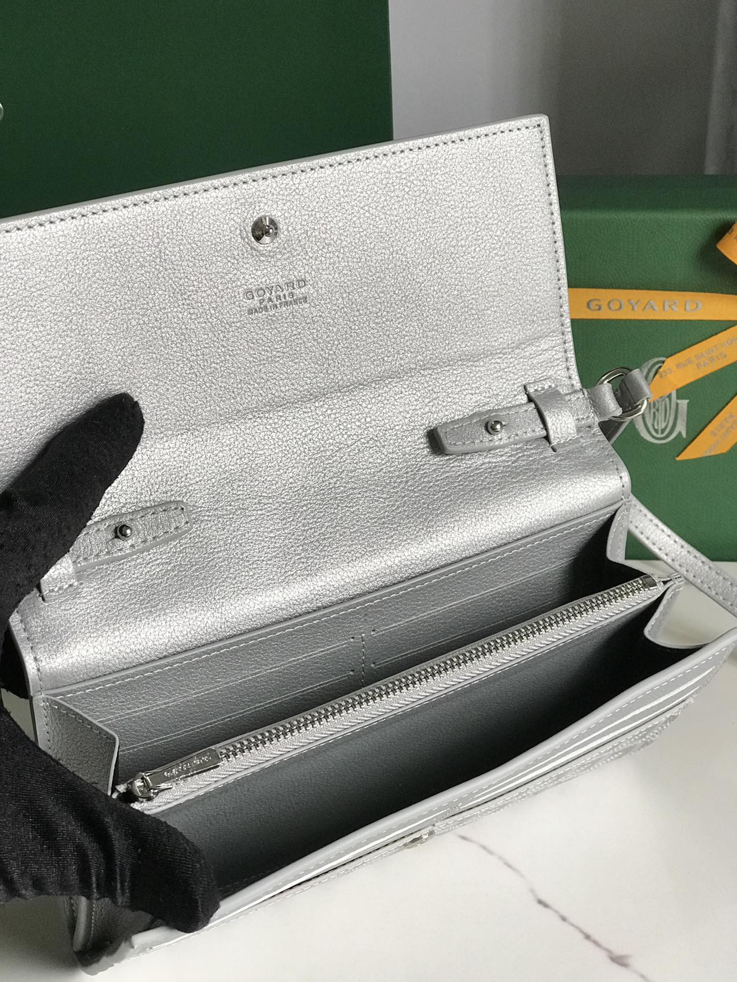 Goyard 고야드 바렌느 Varenne WOC 가야딘 캔버스 크로스백 라이트 핑크 8