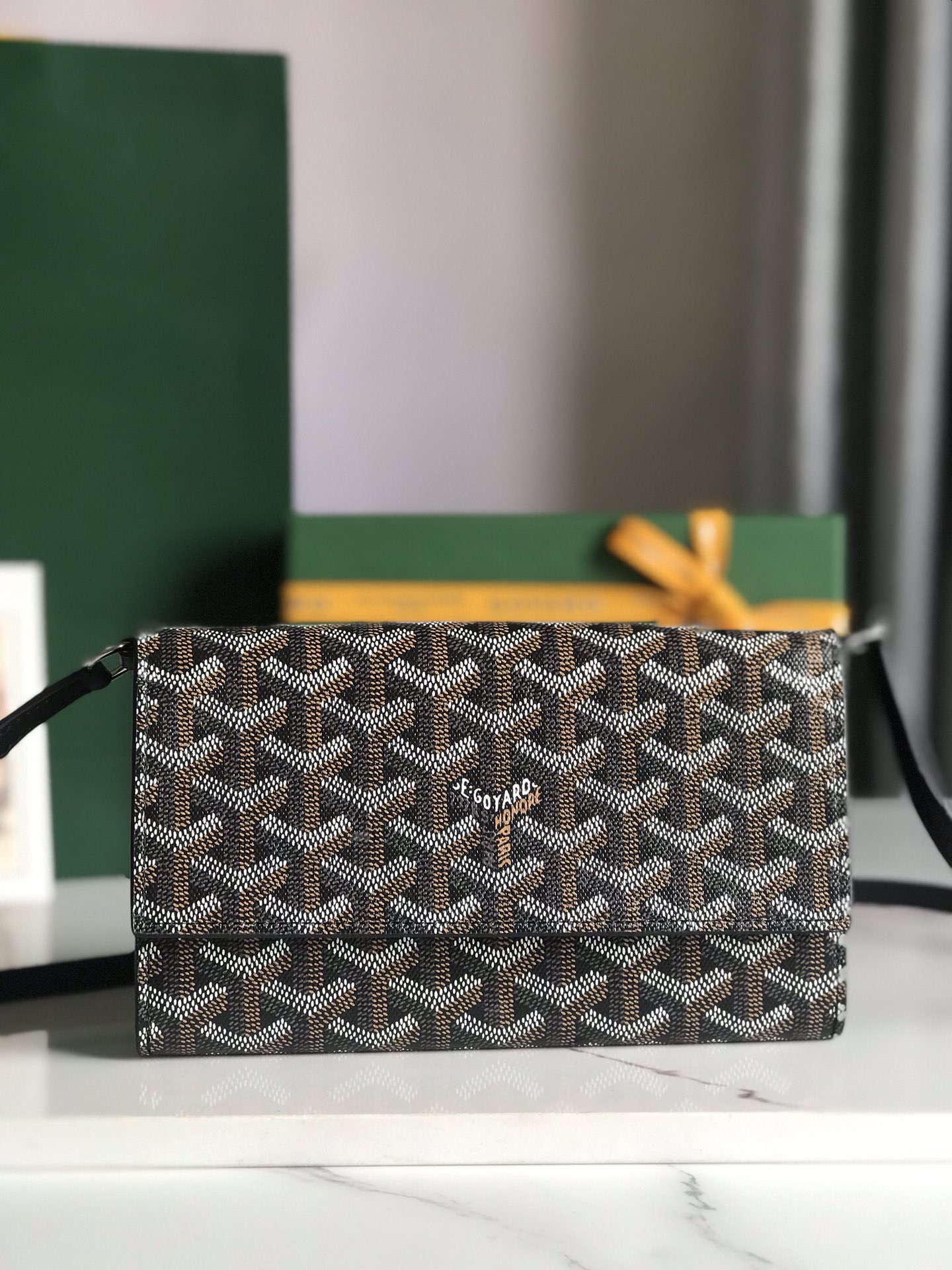 Goyard 고야드 바렌느 Varenne WOC 가야딘 캔버스 크로스백 라이트 핑크 2