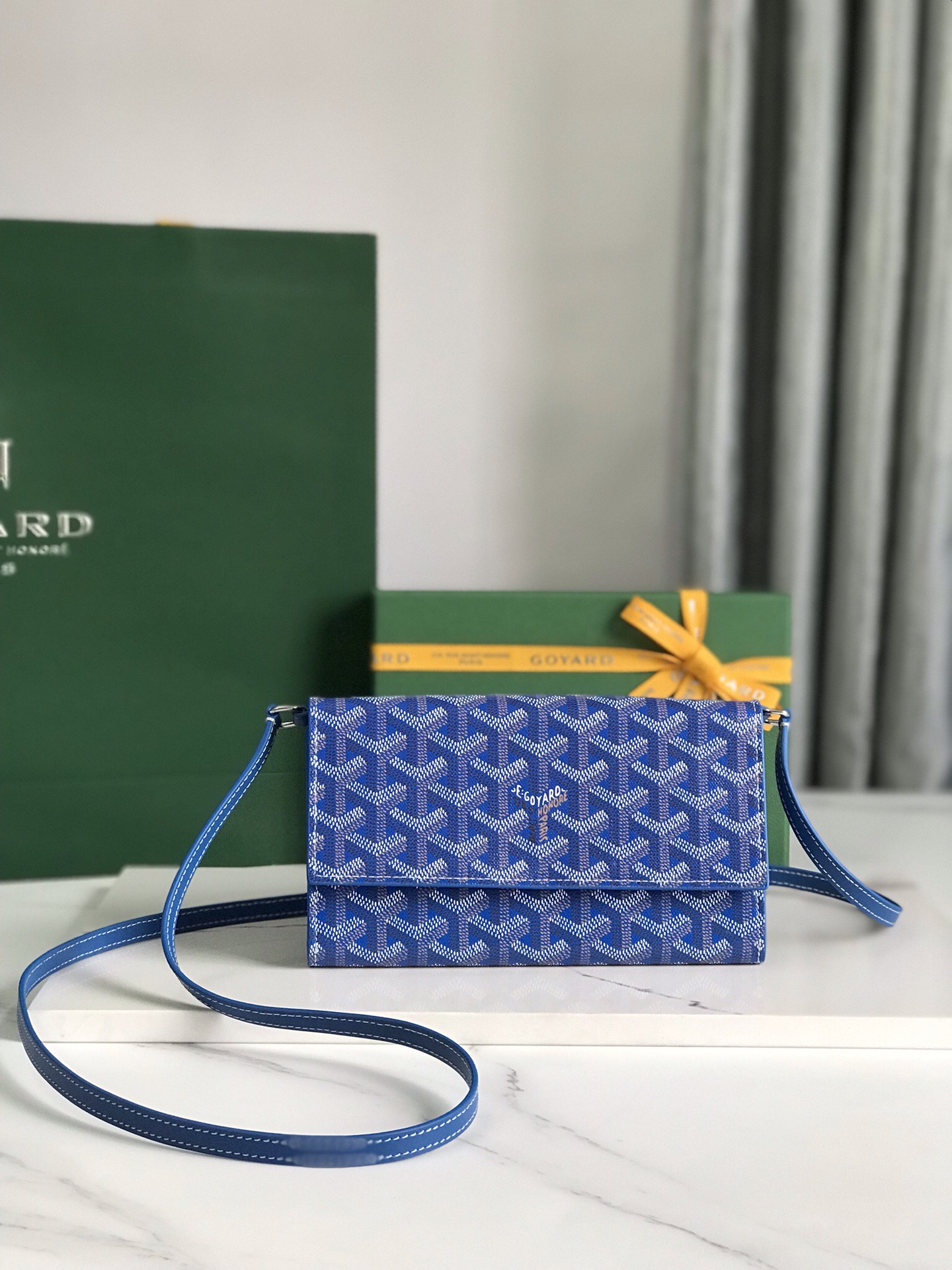 Goyard 고야드 바렌느 Varenne WOC 가야딘 캔버스 크로스백 라이트 핑크 1