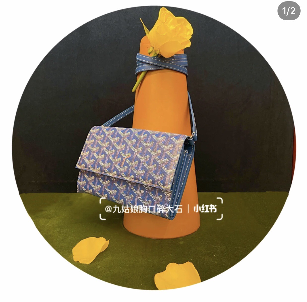 Goyard 고야드 바렌느 Varenne WOC 가야딘 캔버스 크로스백 라이트 핑크 12