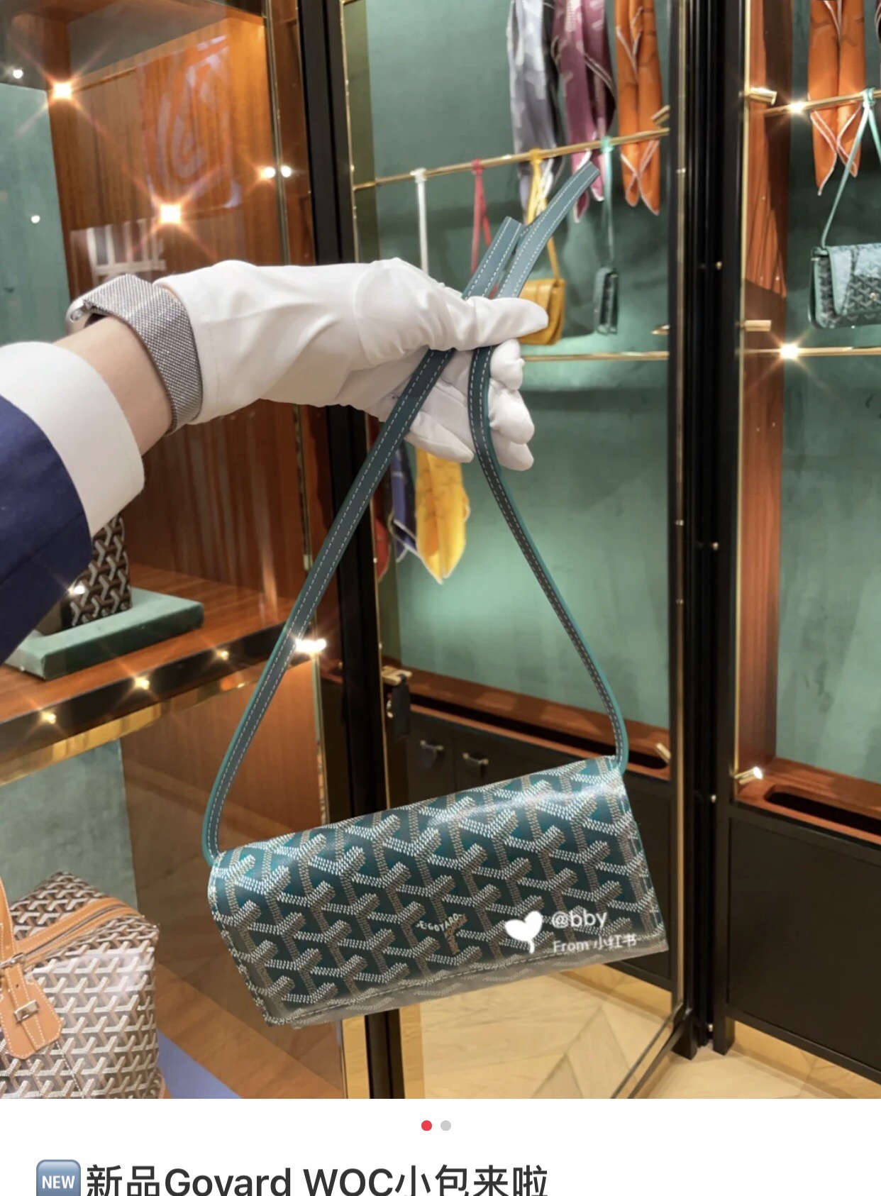 Goyard 고야드 바렌느 Varenne WOC 가야딘 캔버스 크로스백 라이트 핑크 1