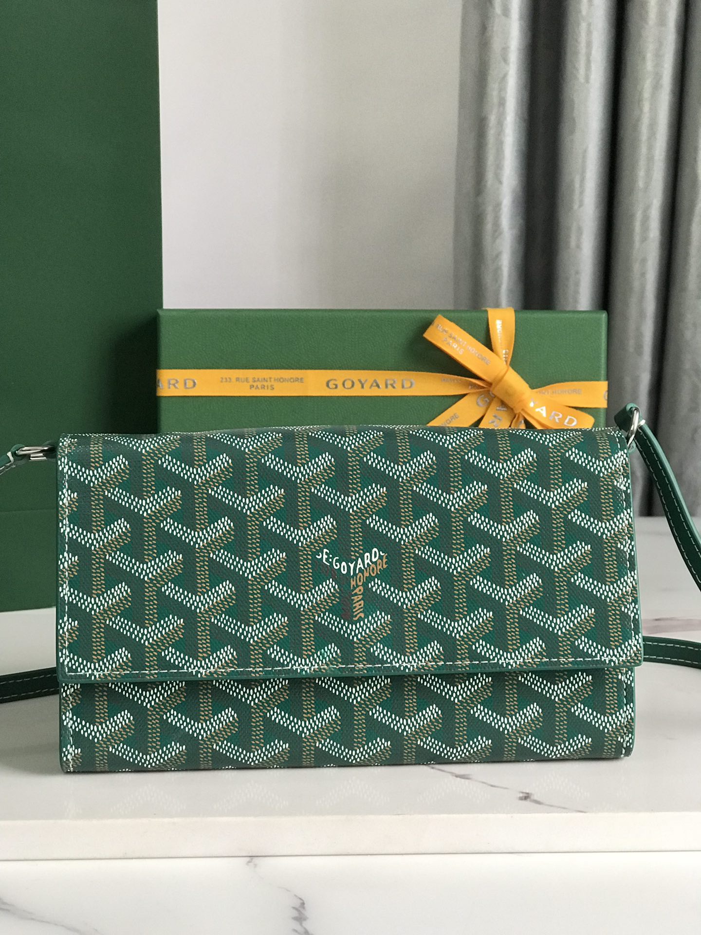 Goyard 고야드 바렌느 Varenne WOC 가야딘 캔버스 크로스백 라이트 핑크 5
