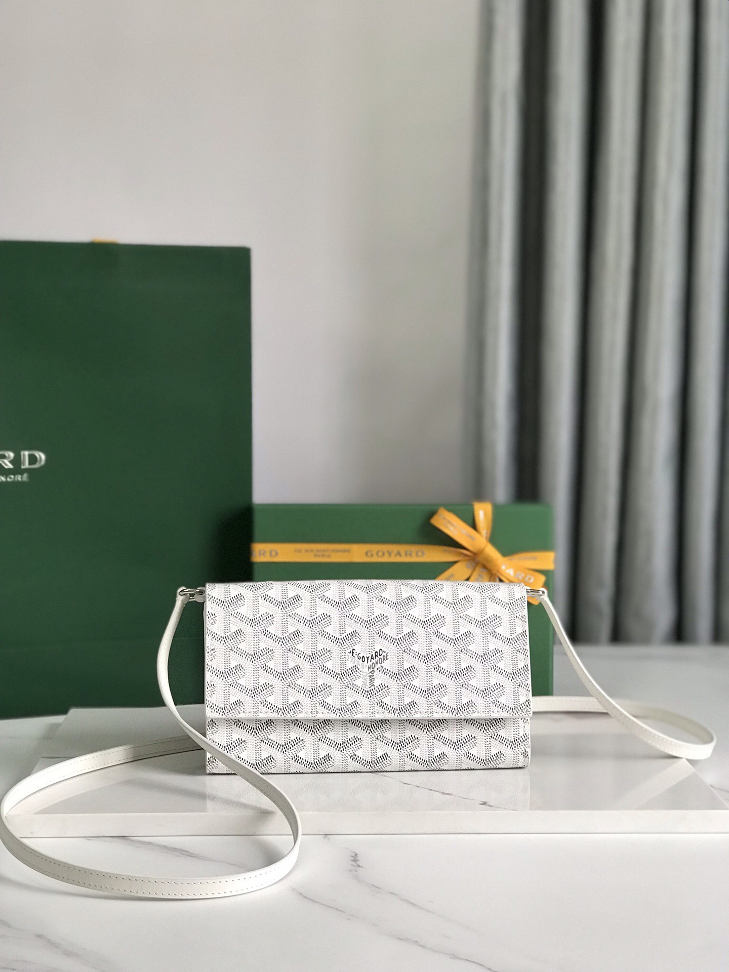 Goyard 고야드 바렌느 Varenne WOC 가야딘 캔버스 크로스백 라이트 핑크 3