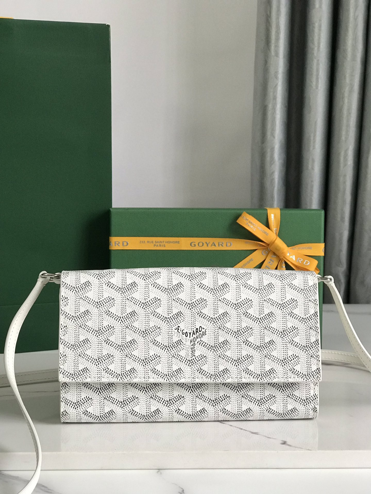 Goyard 고야드 바렌느 Varenne WOC 가야딘 캔버스 크로스백 라이트 핑크 4