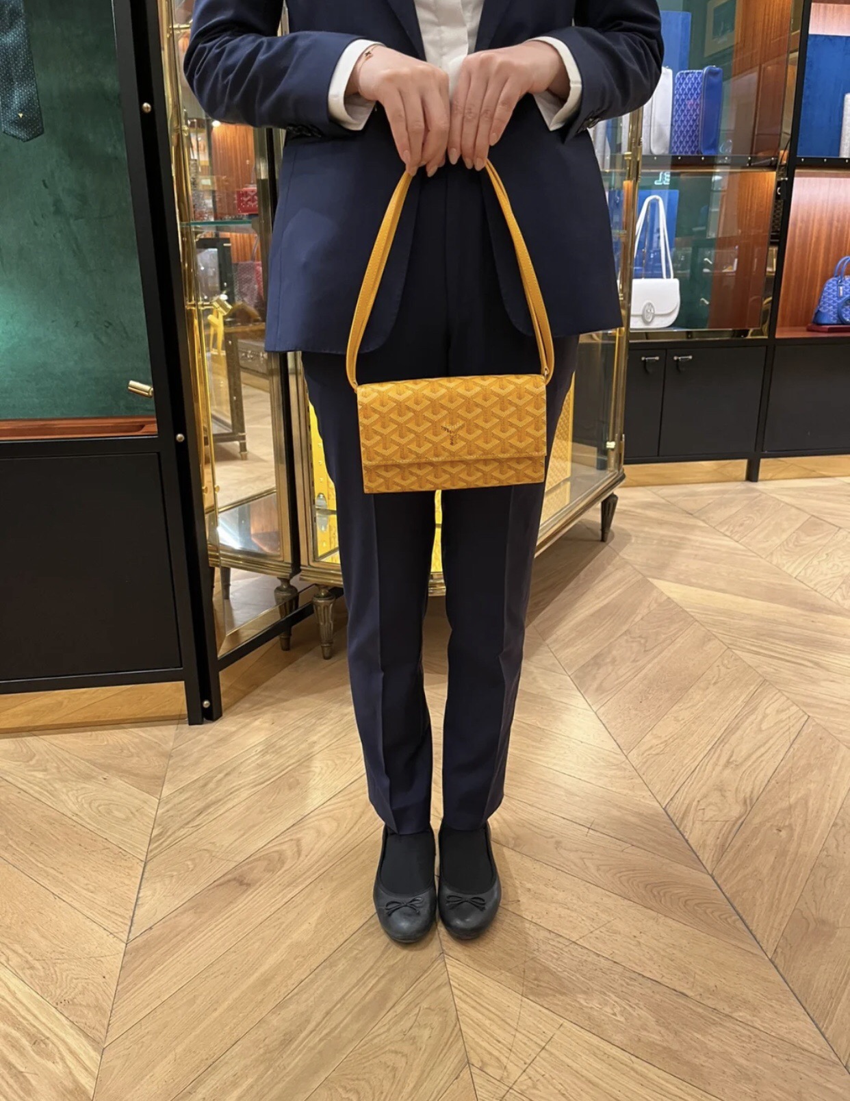 Goyard 고야드 바렌느 Varenne WOC 가야딘 캔버스 크로스백 라이트 핑크 1