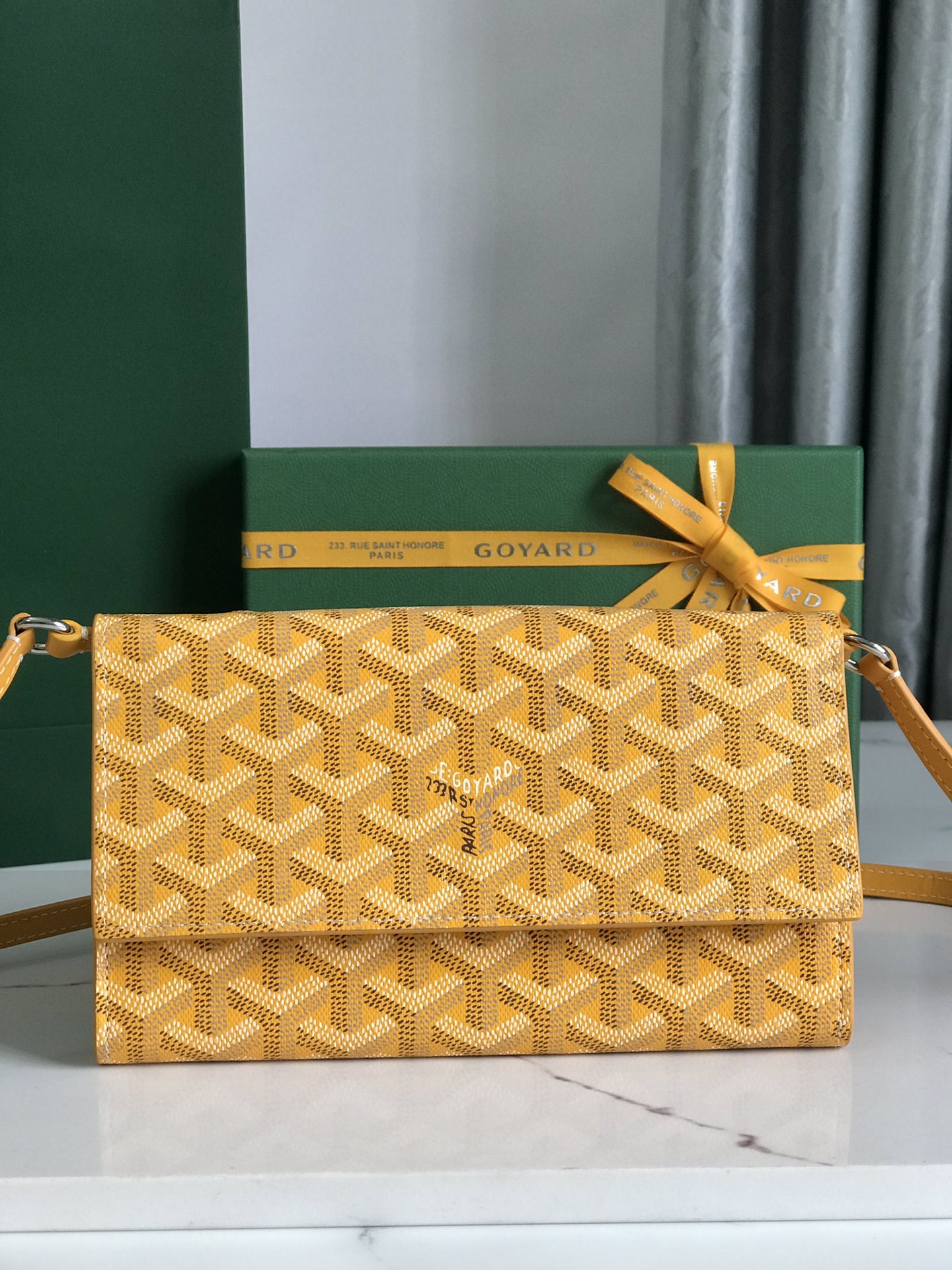 Goyard 고야드 바렌느 Varenne WOC 가야딘 캔버스 크로스백 라이트 핑크 4