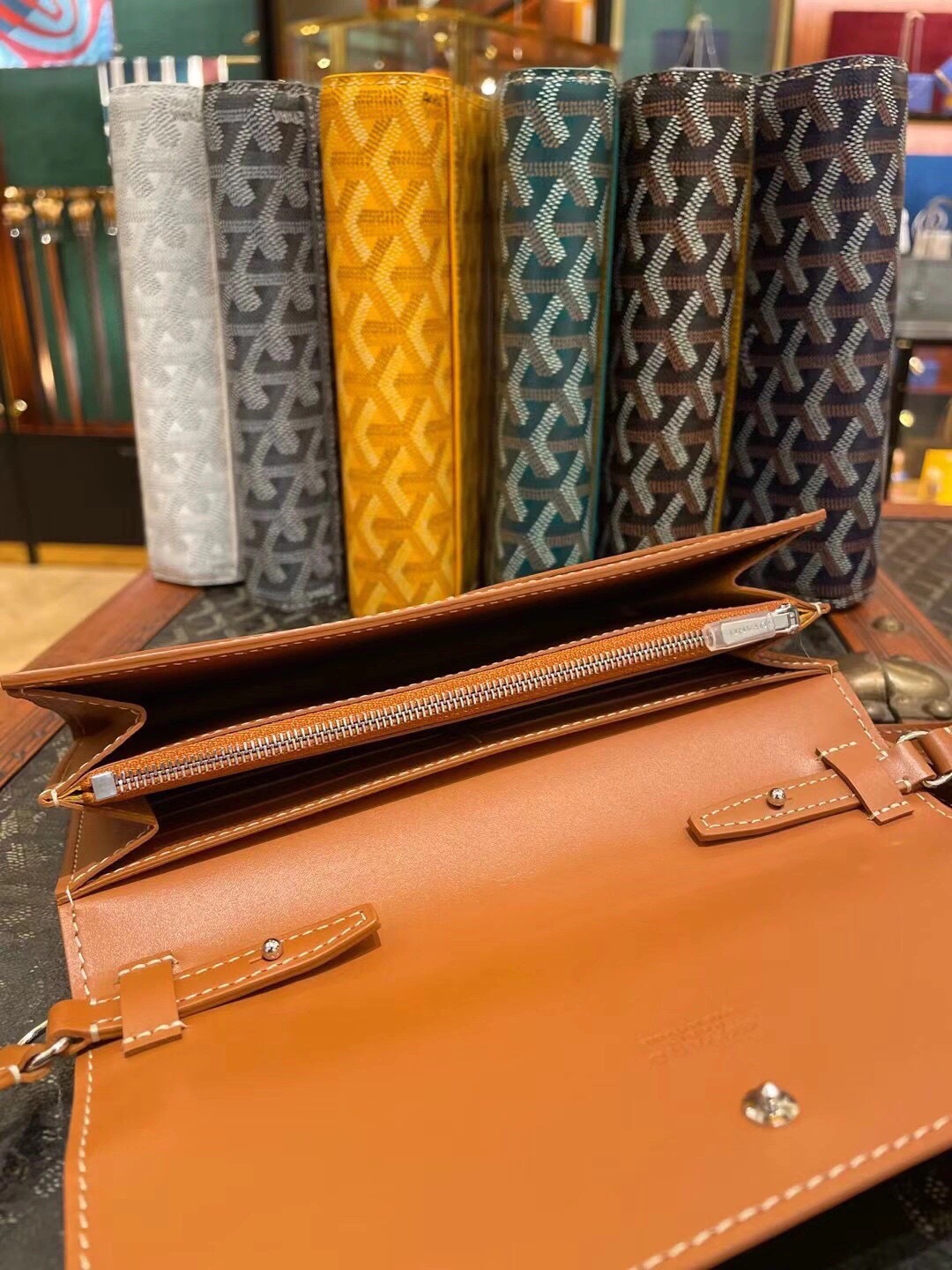 Goyard 고야드 바렌느 Varenne WOC 가야딘 캔버스 크로스백 라이트 핑크 6