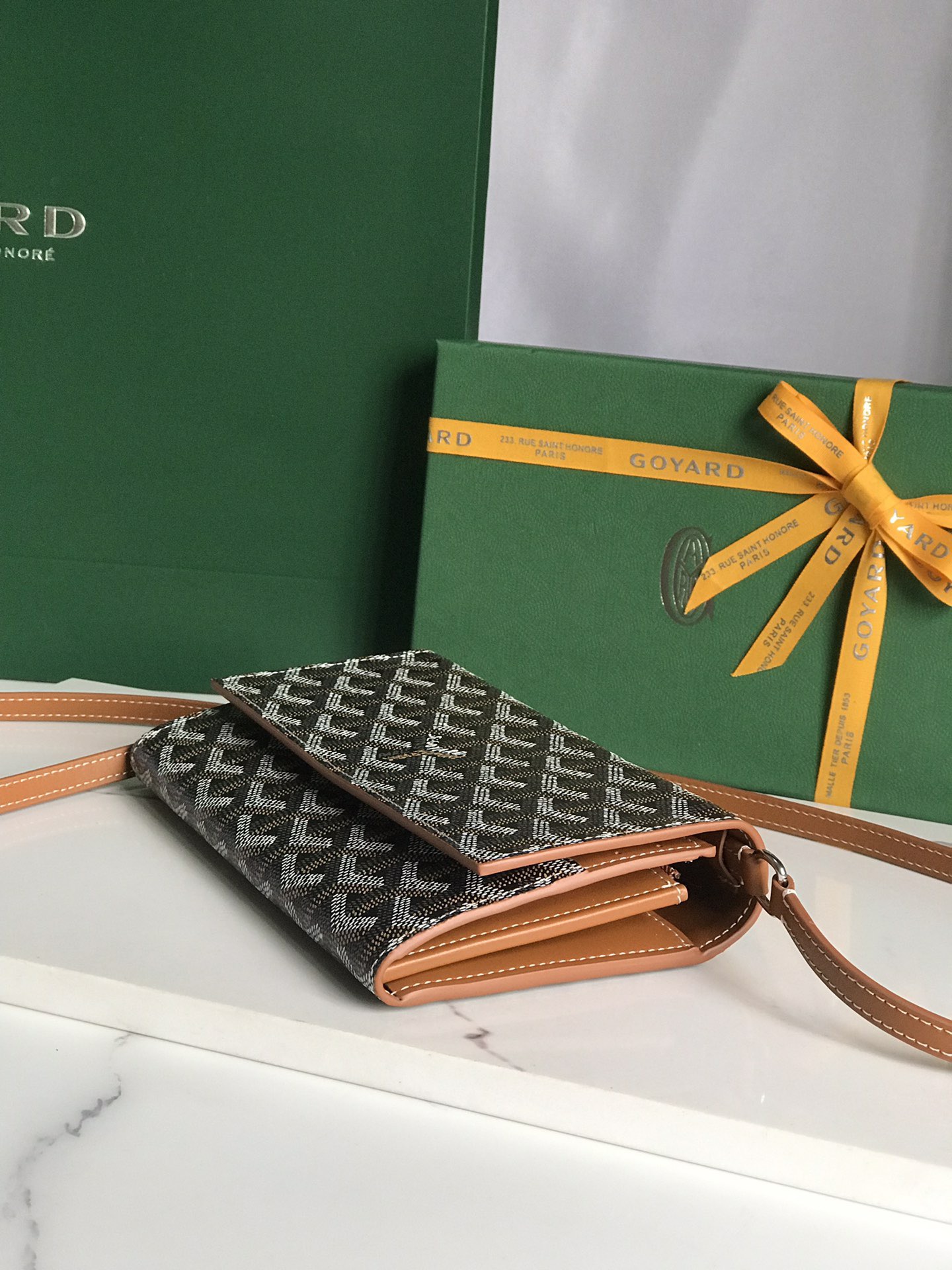 Goyard 고야드 바렌느 Varenne WOC 가야딘 캔버스 크로스백 라이트 핑크 9