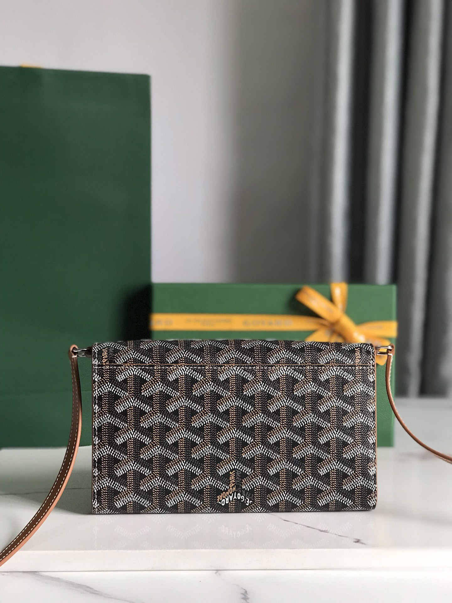 Goyard 고야드 바렌느 Varenne WOC 가야딘 캔버스 크로스백 라이트 핑크 10