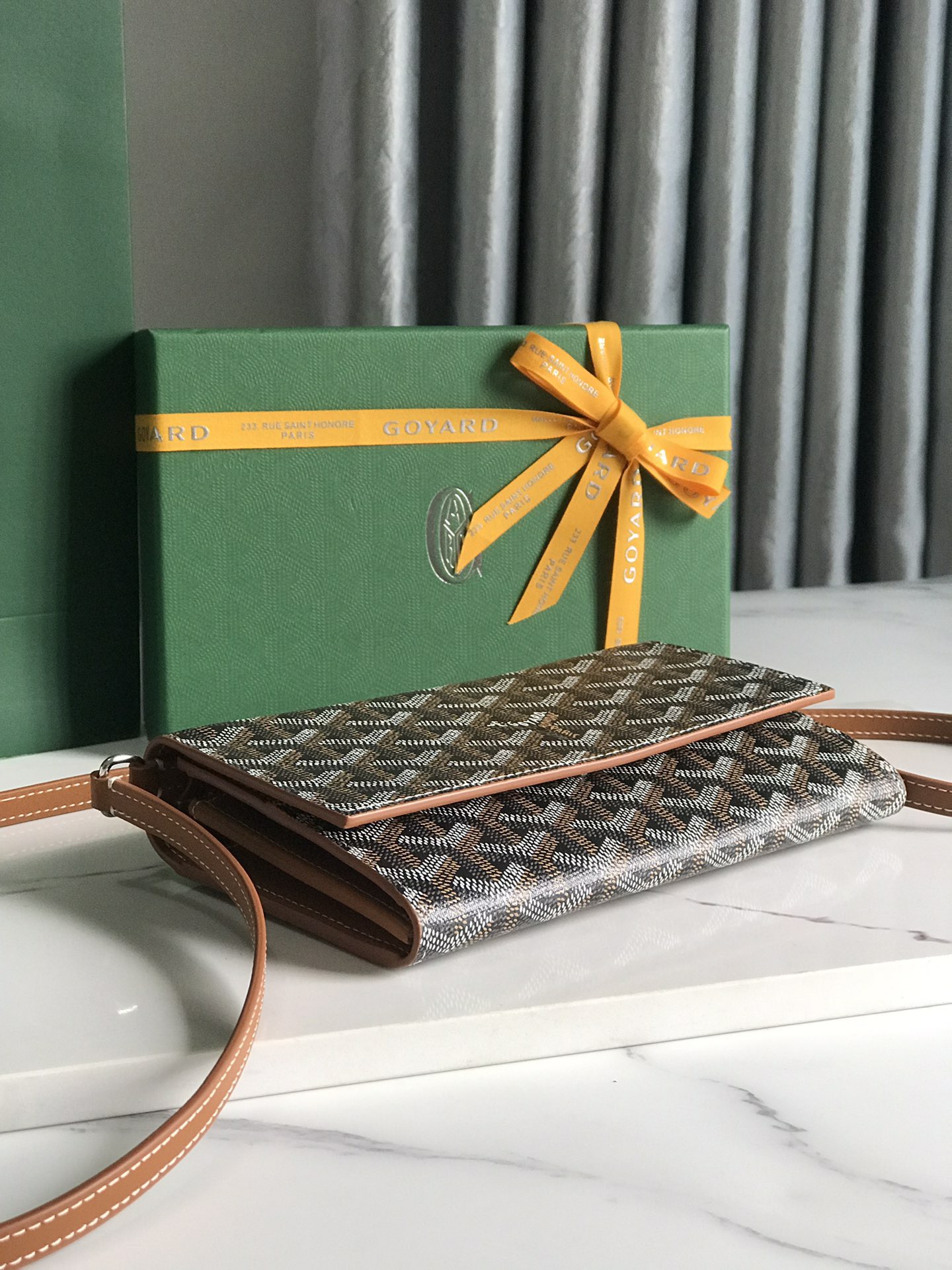Goyard 고야드 바렌느 Varenne WOC 가야딘 캔버스 크로스백 라이트 핑크 11
