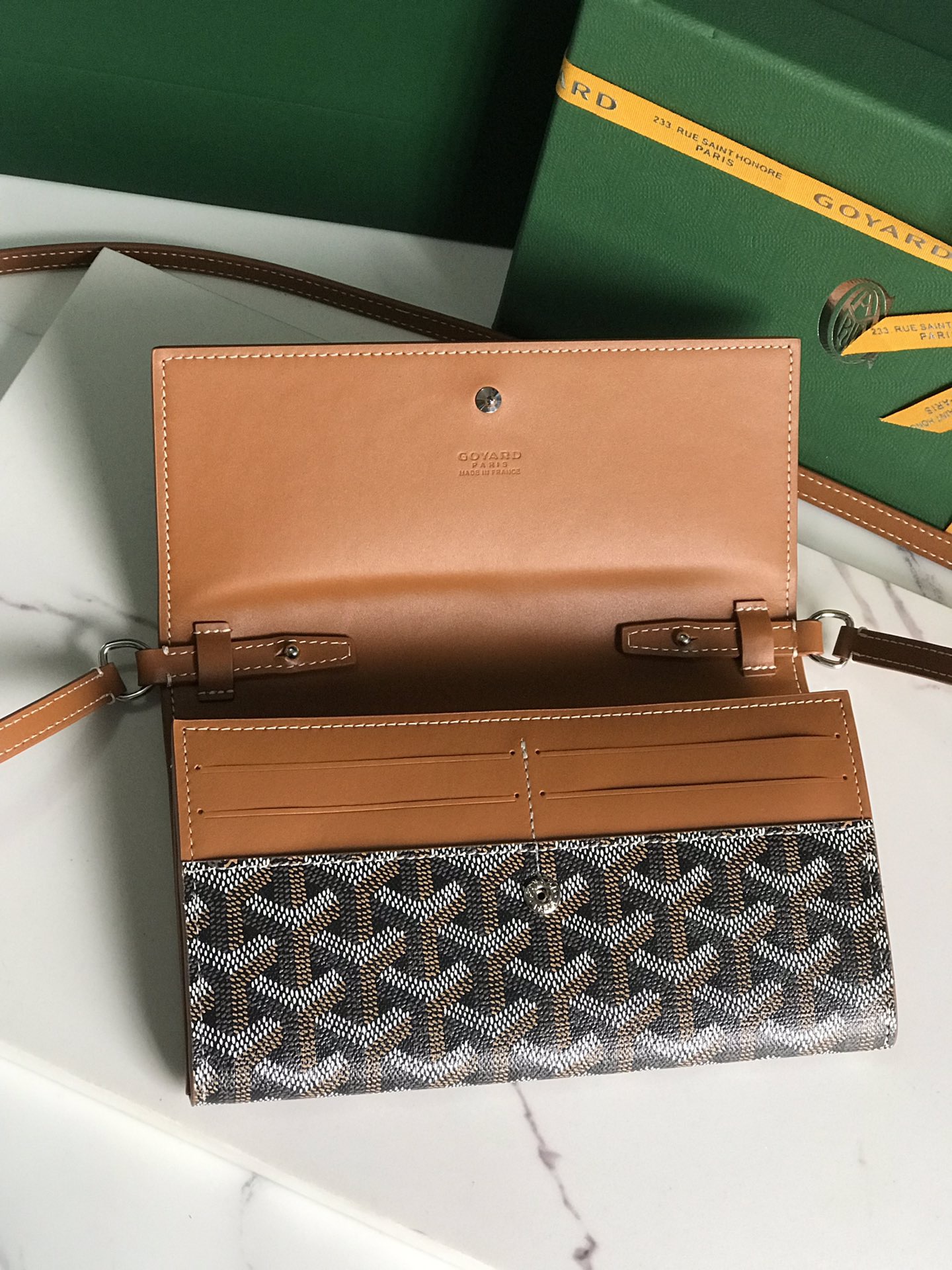 Goyard 고야드 바렌느 Varenne WOC 가야딘 캔버스 크로스백 라이트 핑크 14