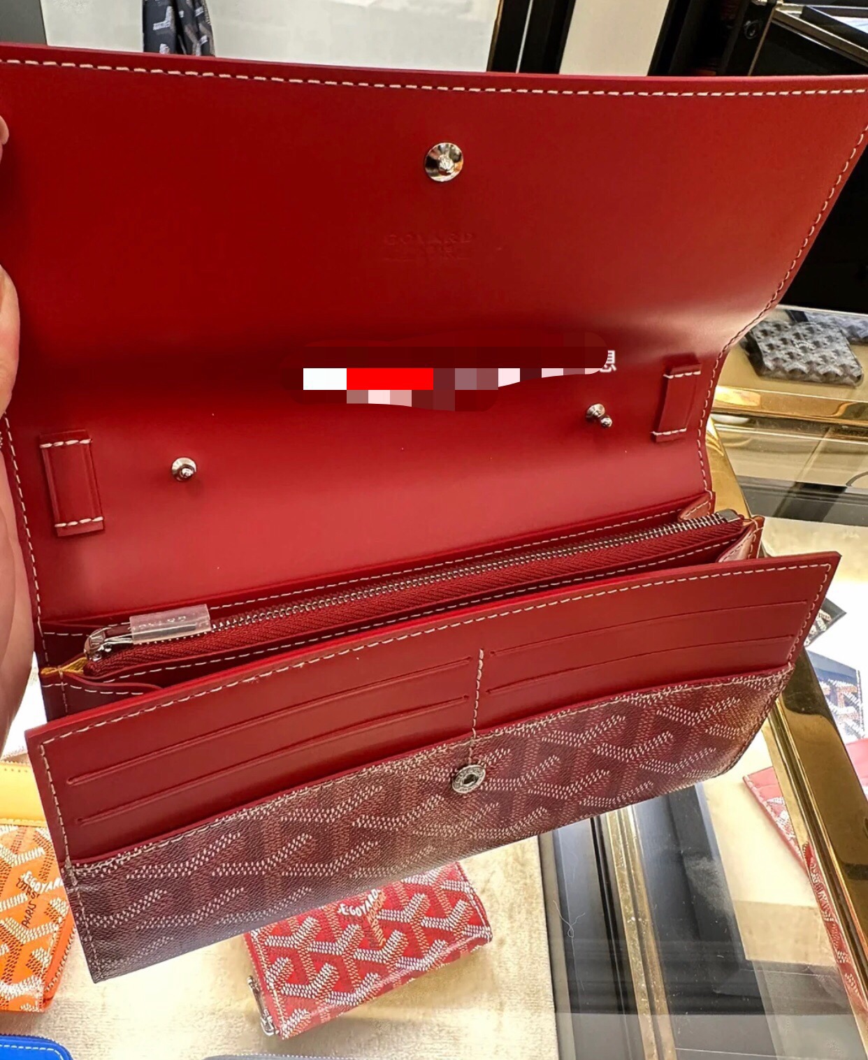 Goyard 고야드 바렌느 Varenne WOC 가야딘 캔버스 크로스백 라이트 핑크 4