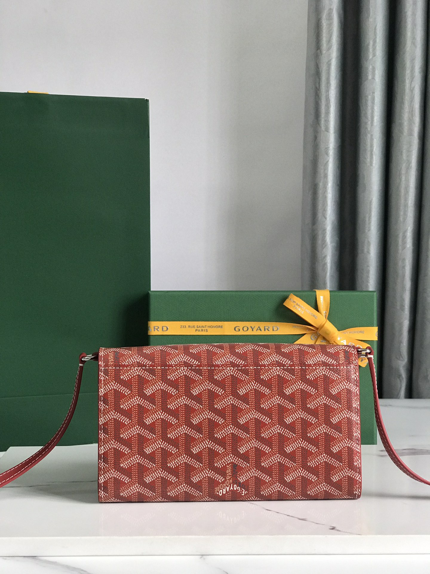 Goyard 고야드 바렌느 Varenne WOC 가야딘 캔버스 크로스백 라이트 핑크 8