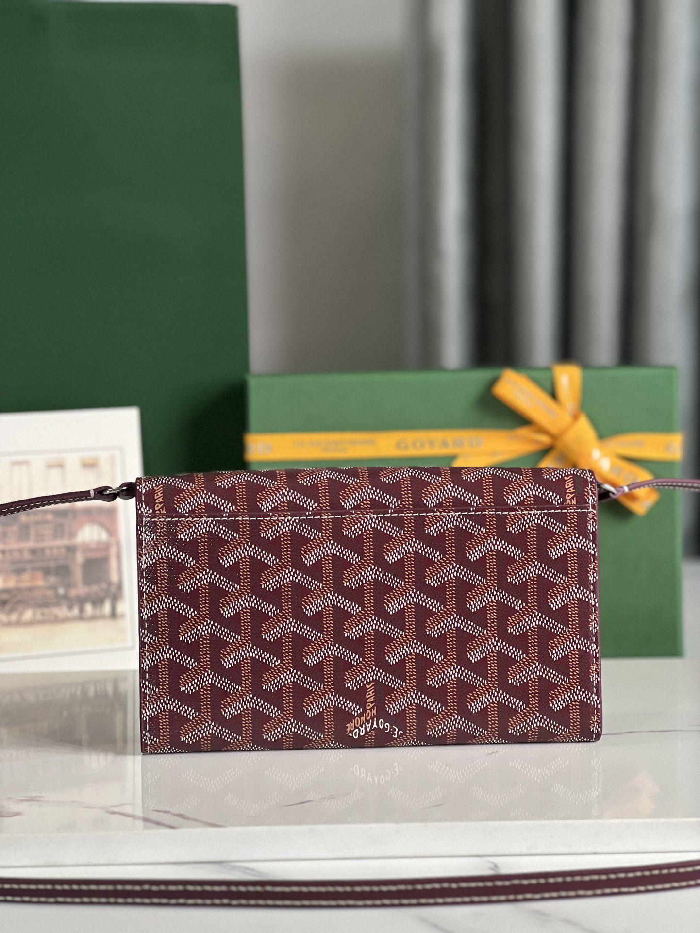 Goyard 고야드 바렌느 Varenne WOC 가야딘 캔버스 크로스백 라이트 핑크 6