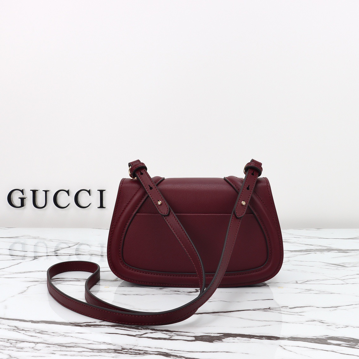 Gucci 구찌 인터로킹 G GG 수프림 캔버스 미니 크로스백 브라운 815700 3