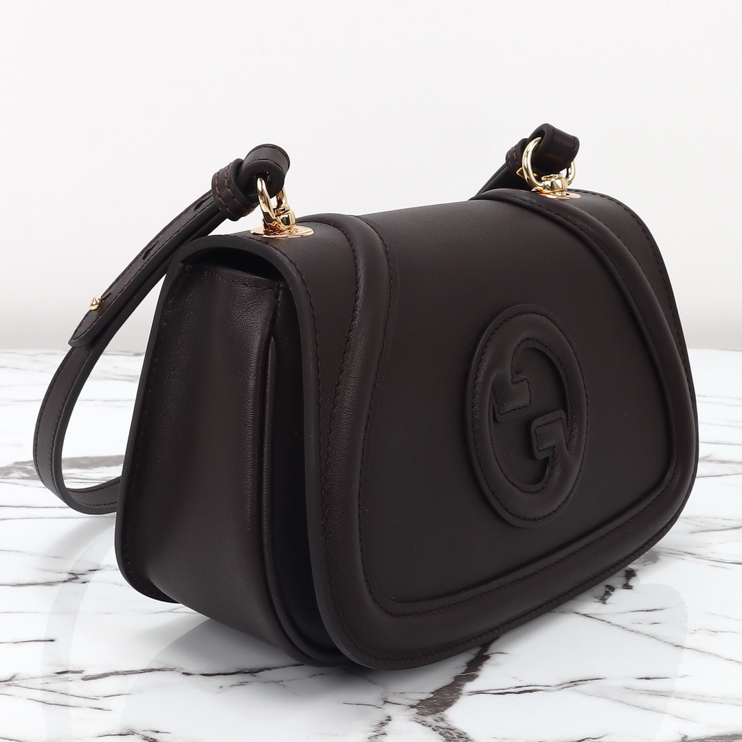 Gucci 구찌 인터로킹 G GG 수프림 캔버스 미니 크로스백 브라운 815700 5