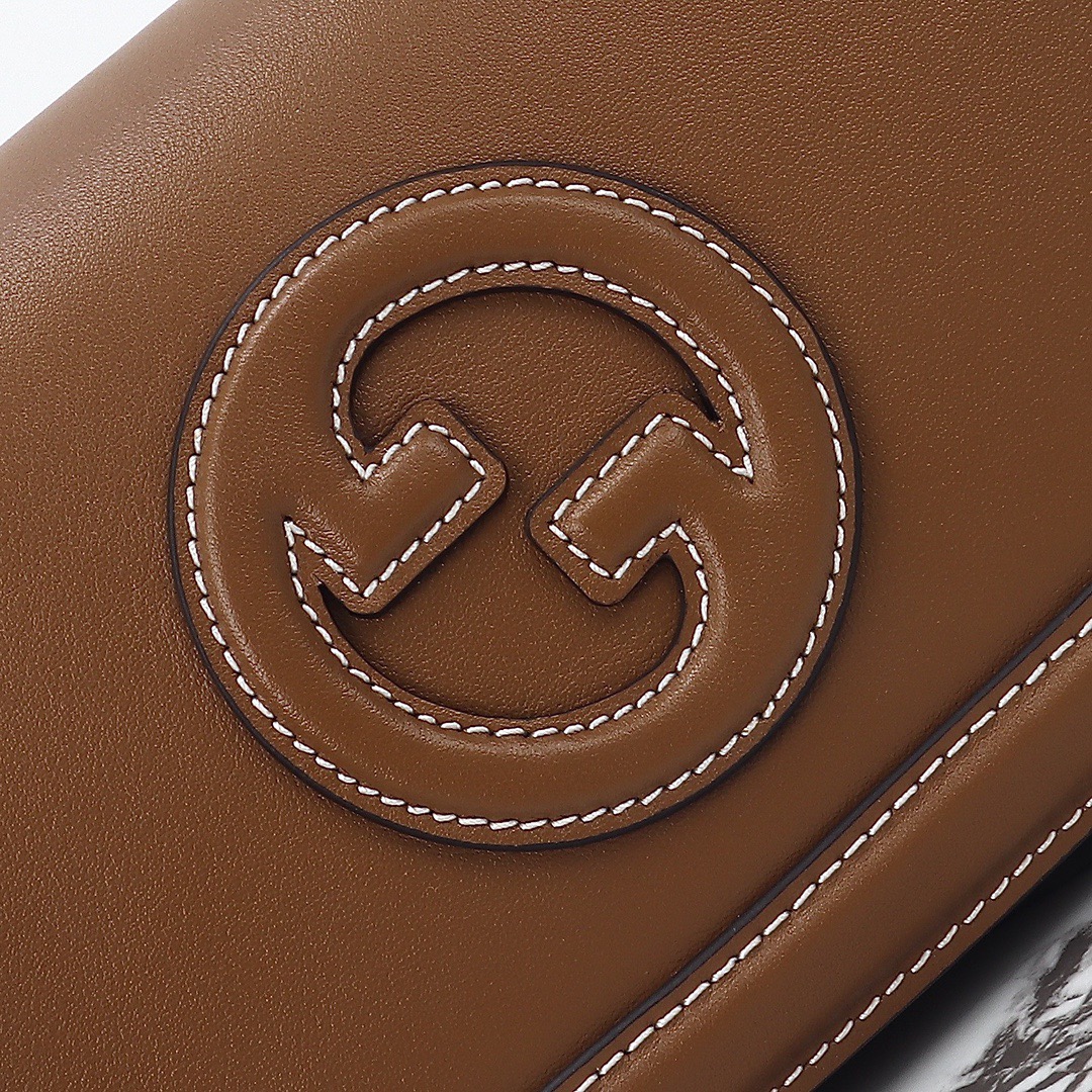 Gucci 구찌 인터로킹 G GG 수프림 캔버스 미니 크로스백 브라운 815700 4