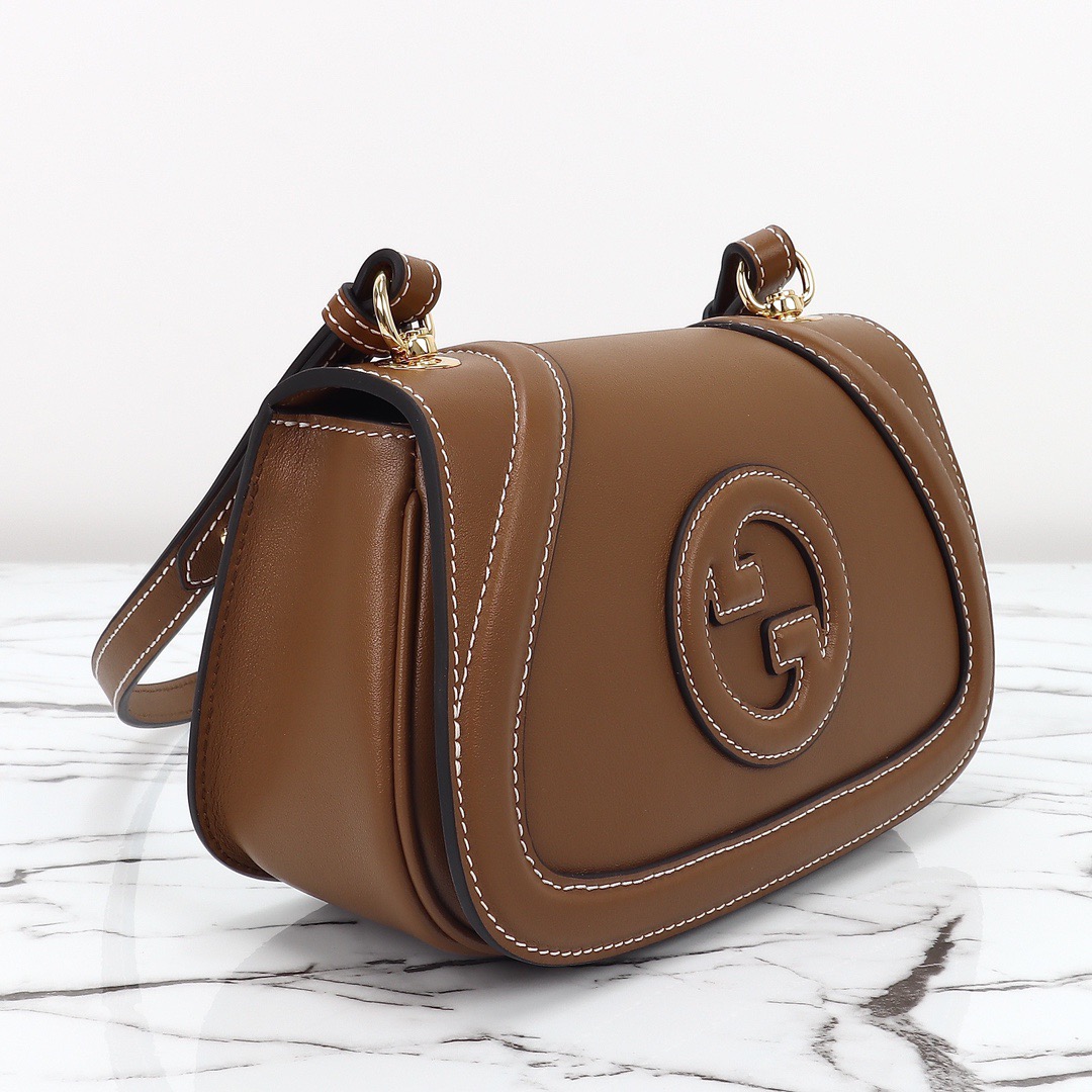Gucci 구찌 인터로킹 G GG 수프림 캔버스 미니 크로스백 브라운 815700 5