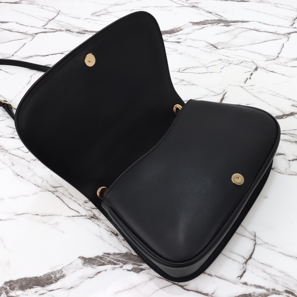 Gucci 구찌 815716 GG 수프림 캔버스 인터로킹 G 숄더백 브라운 레더 8