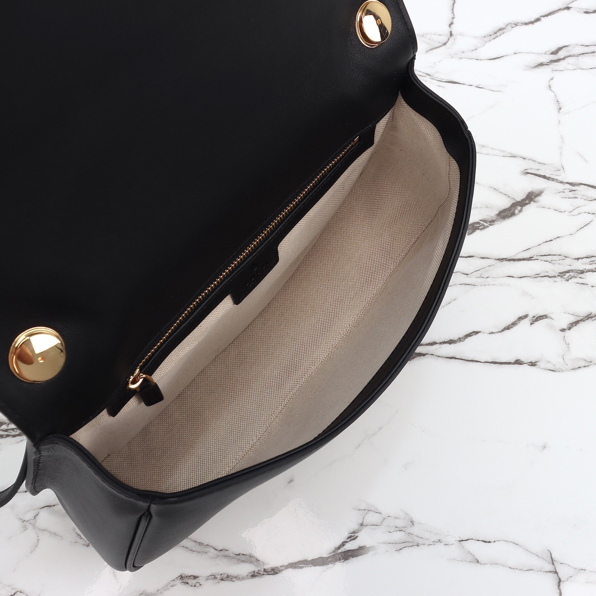 Gucci 구찌 815716 GG 수프림 캔버스 인터로킹 G 숄더백 브라운 레더 10