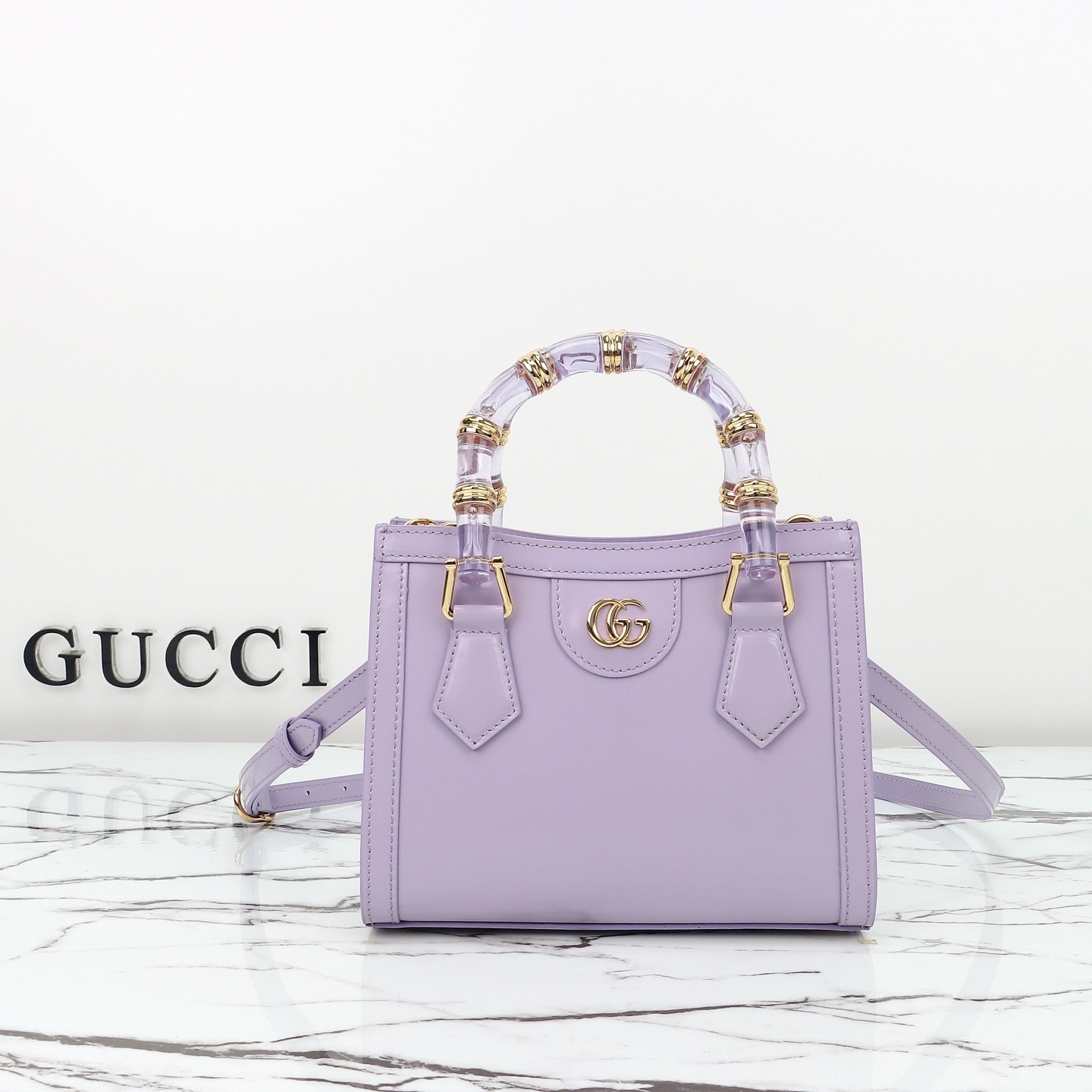 Gucci 구찌 뱀부 핸들 미니 토트백 페이턴트 레더 포레스트 그린 GHW 1