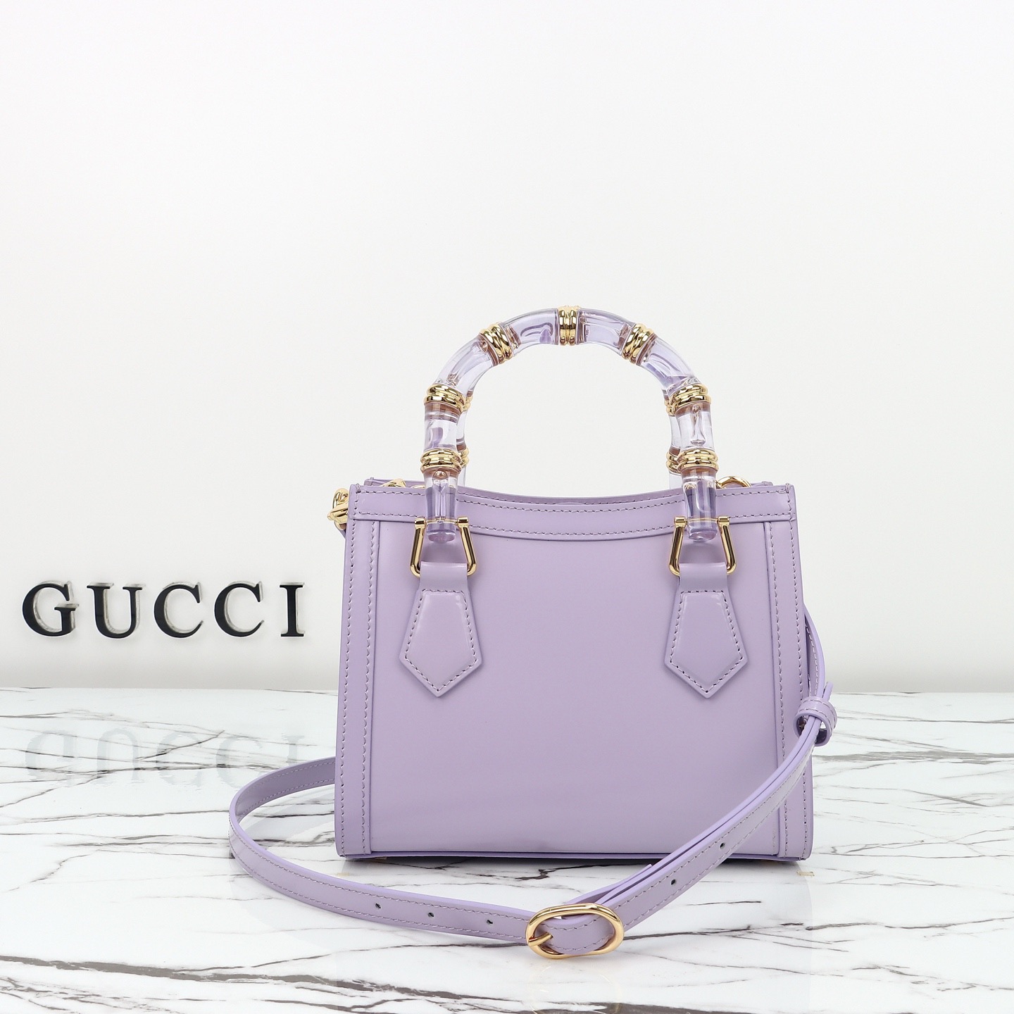 Gucci 구찌 뱀부 핸들 미니 토트백 페이턴트 레더 포레스트 그린 GHW 3