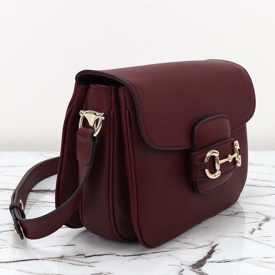 Gucci 구찌 홀스빗 레더 크로스백 포레스트 그린 골드 하드웨어 6