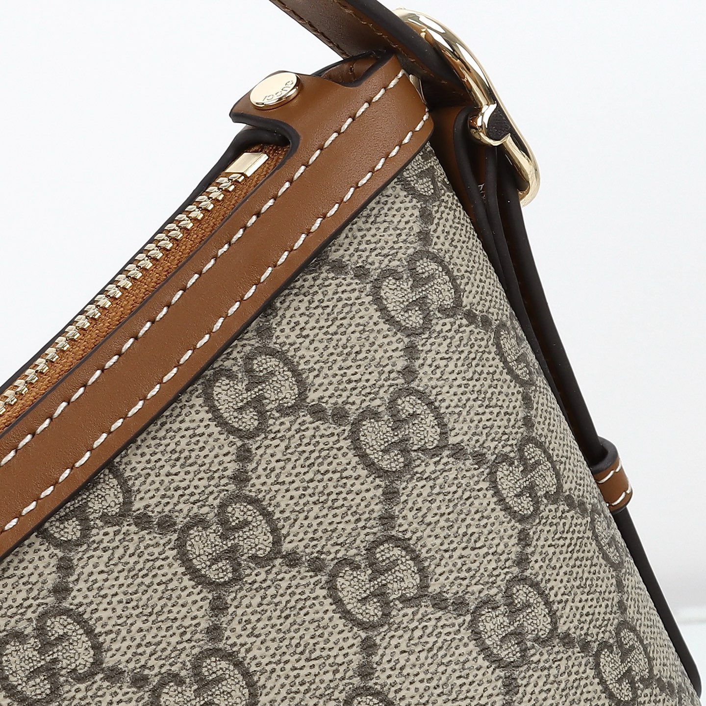 Gucci 구찌 GG 수프림 캔버스 스몰 숄더백 베이지 브라운 6