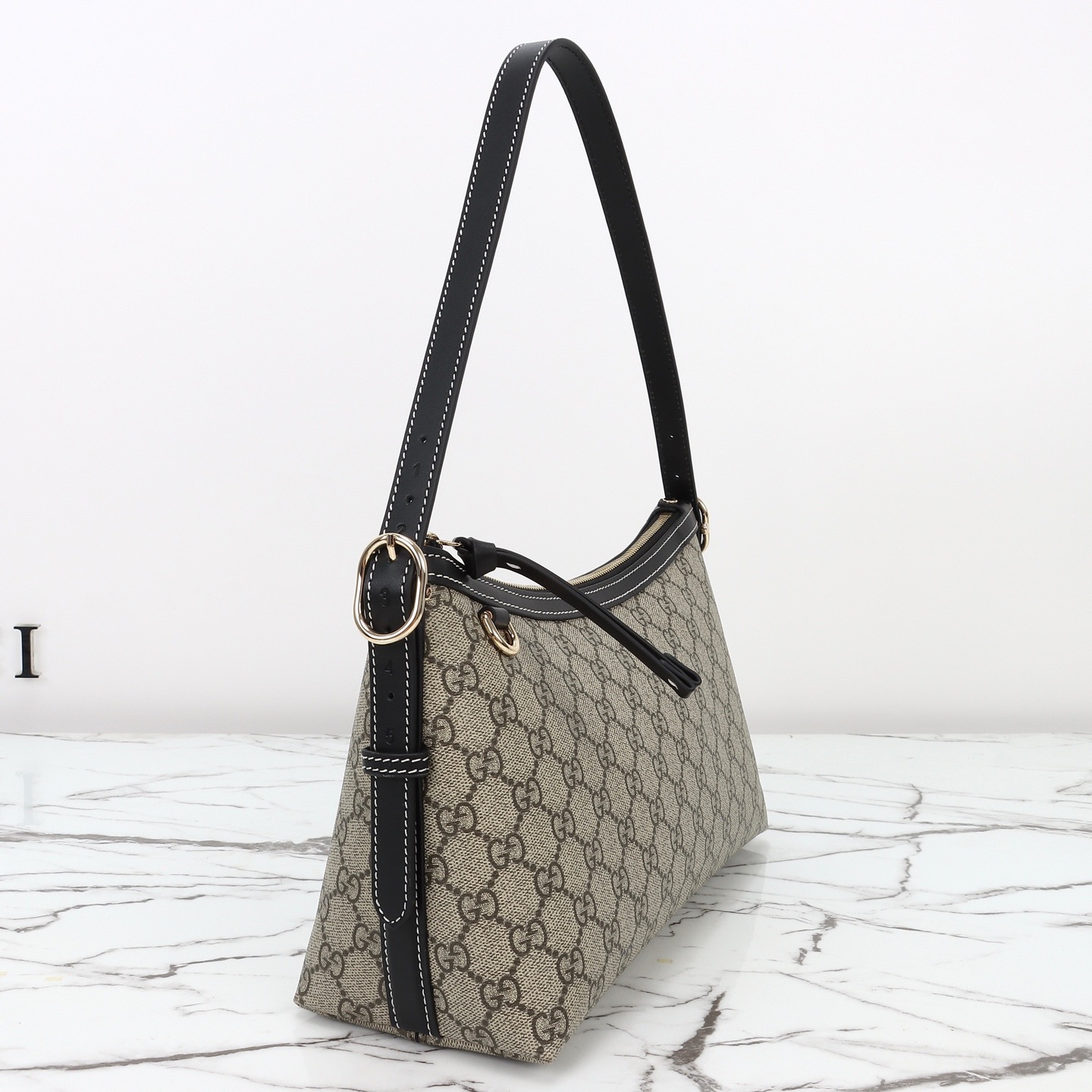 Gucci 구찌 GG 수프림 캔버스 스몰 숄더백 베이지 브라운 4